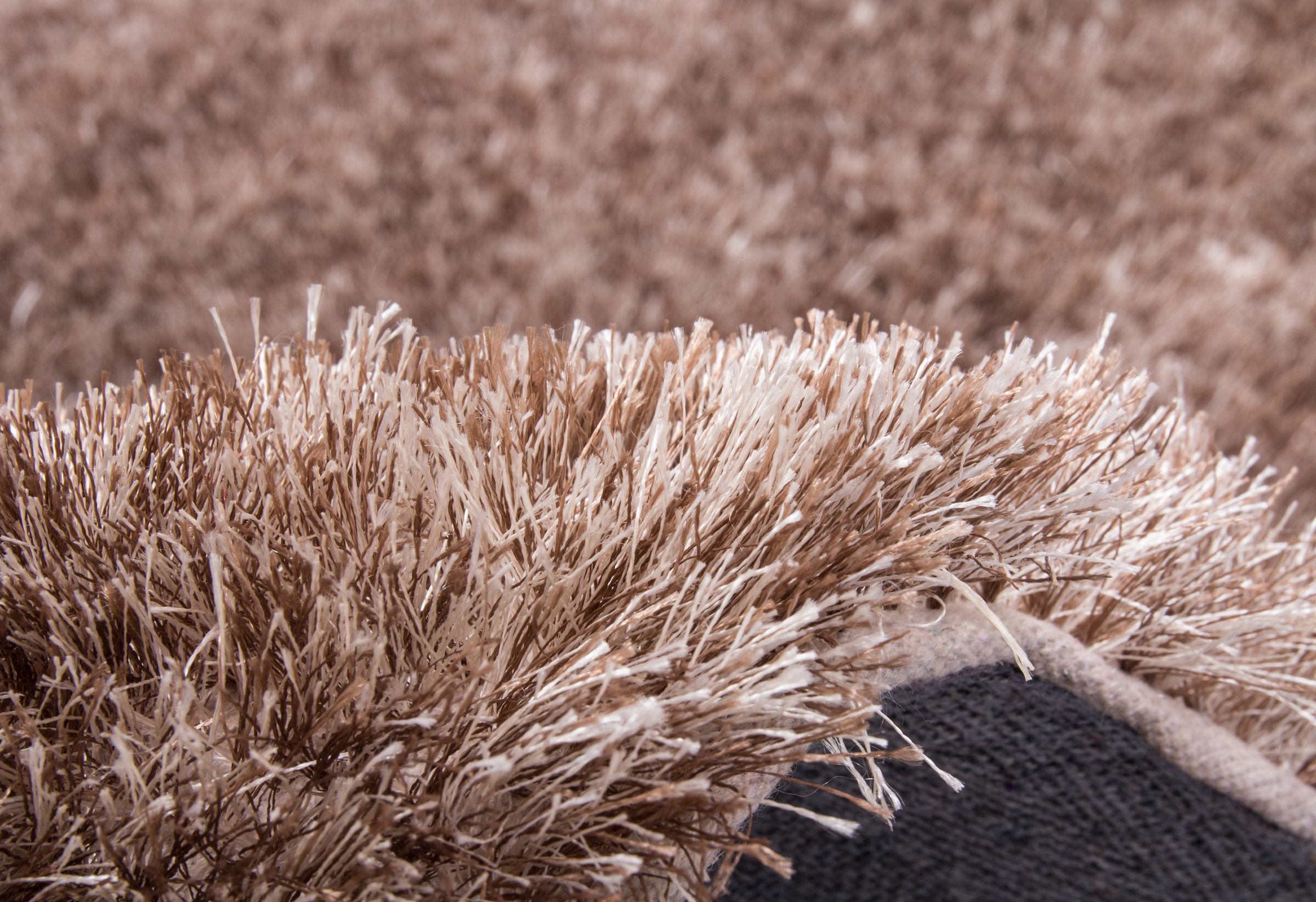 Kayoom Hochflor-Teppich »Diamond 700«, rund, 45 mm Höhe, weiche Microfaser, Langflor, Shaggy, Melange, Wohnzimmer