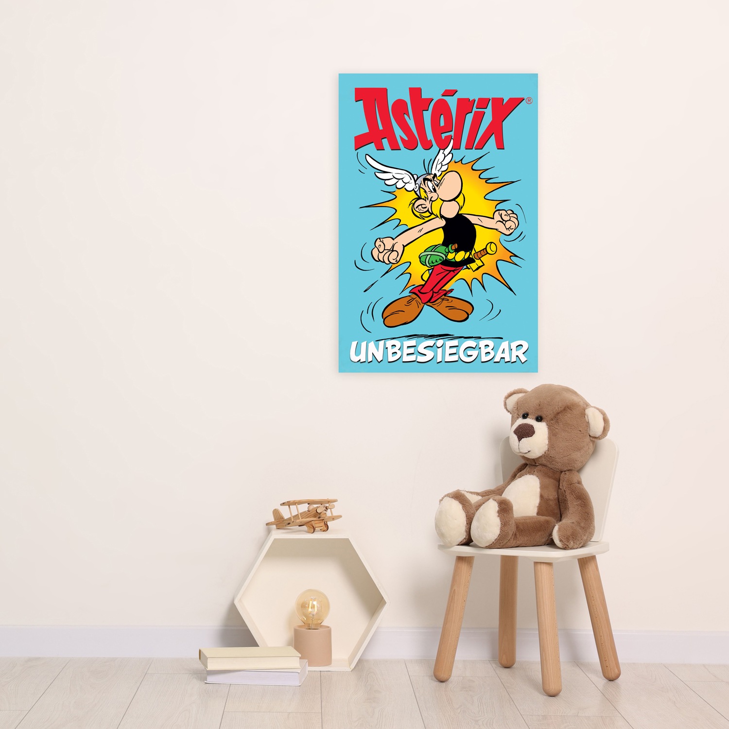 LuckyLinde Leinwandbild »Asterix Unbesiegbar II«, Cartoon-Comic-Fantasy-Fig günstig online kaufen