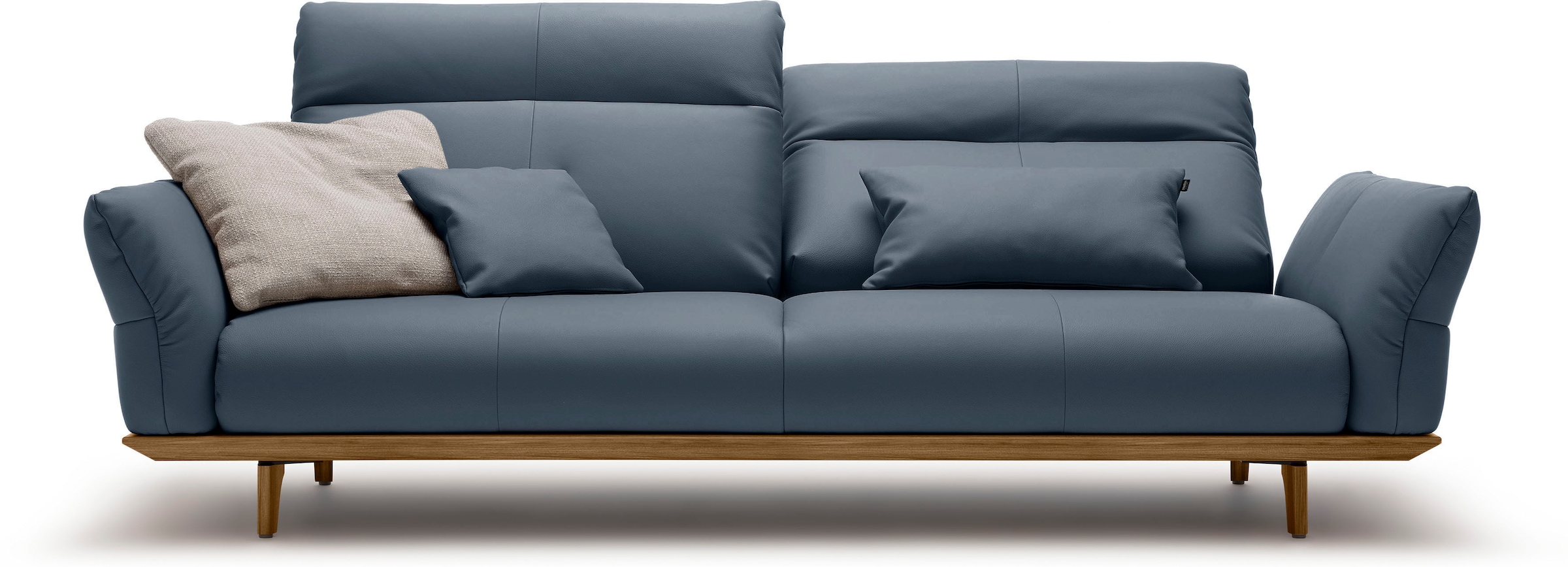 Creation BY ROLF BENZ 3,5-Sitzer »CR.460«, Sockel und Füße in Nussbaum, Bre günstig online kaufen