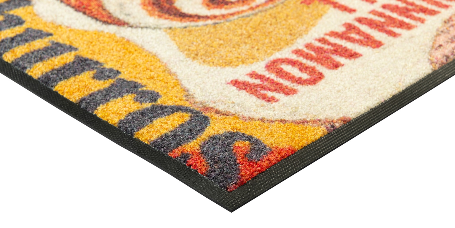 wash+dry by Kleen-Tex Läufer »Snack Attack« rechteckig 7 mm Höhe