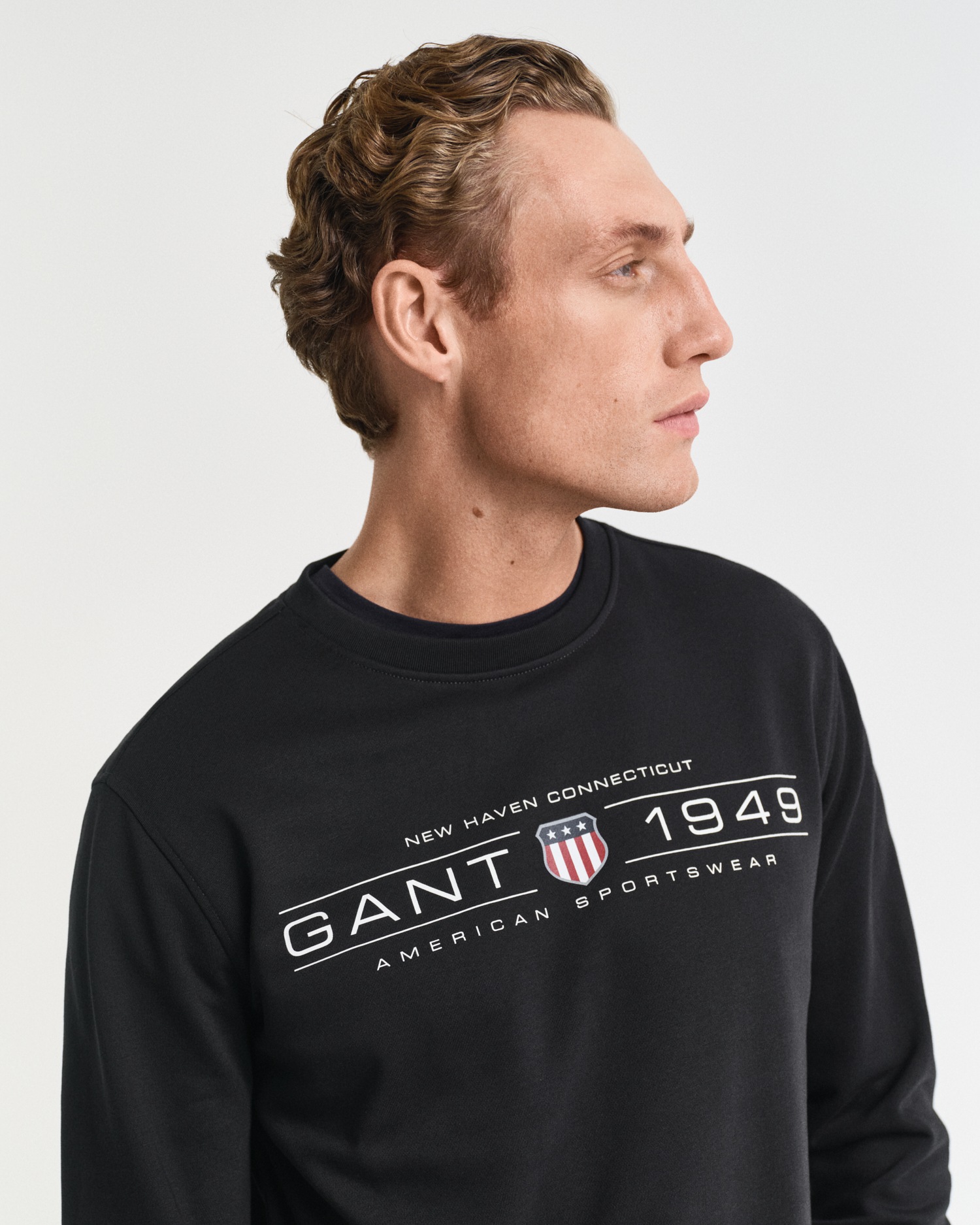 Gant Sweatshirt »GRAPHIC C-NECK SWEAT«