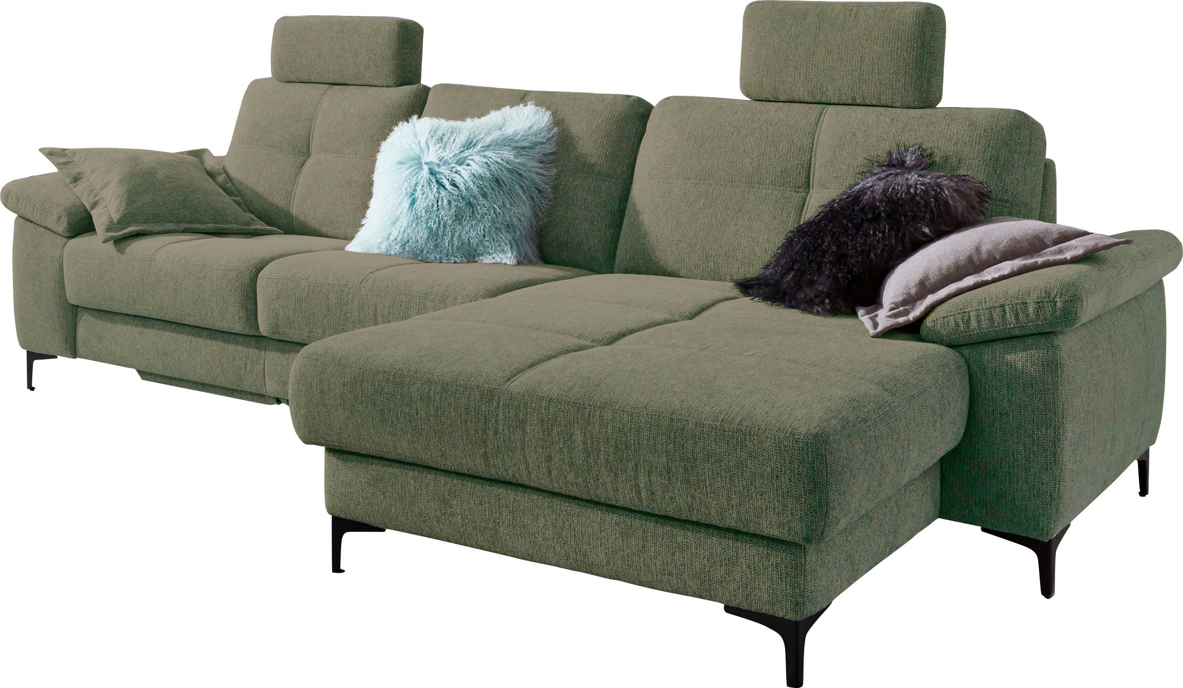 3C Carina Ecksofa »Burnaby bequem und modern, OTTOs Choice, L-Form«, 2 Kopf günstig online kaufen