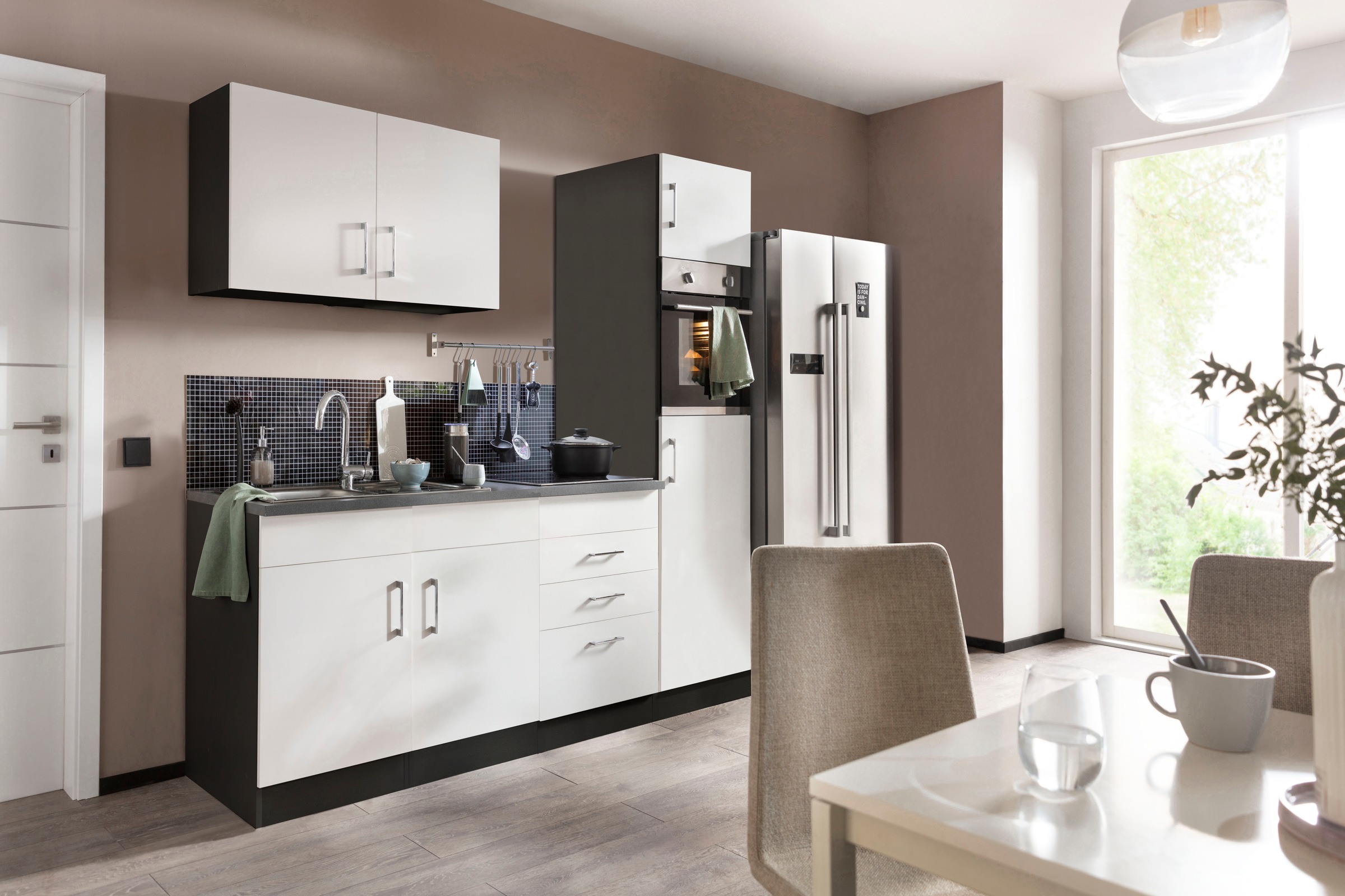 KOCHSTATION Küchenzeile »KS-Paris – Küchen mit einzigartigen Fotomotiven au günstig online kaufen