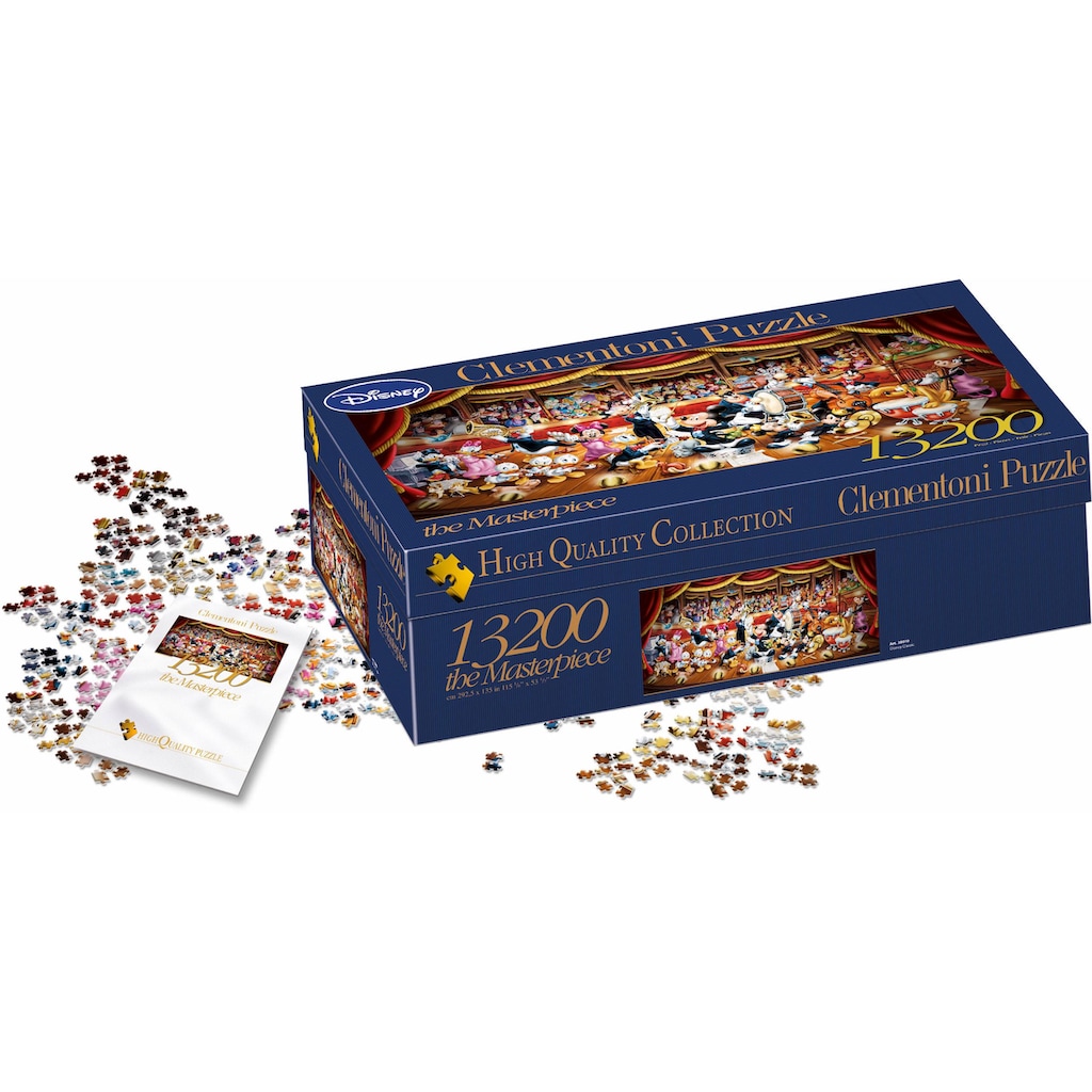 Clementoni® Puzzle »Panorama High Quality Collection, Disney Orchester«, Made in Europe