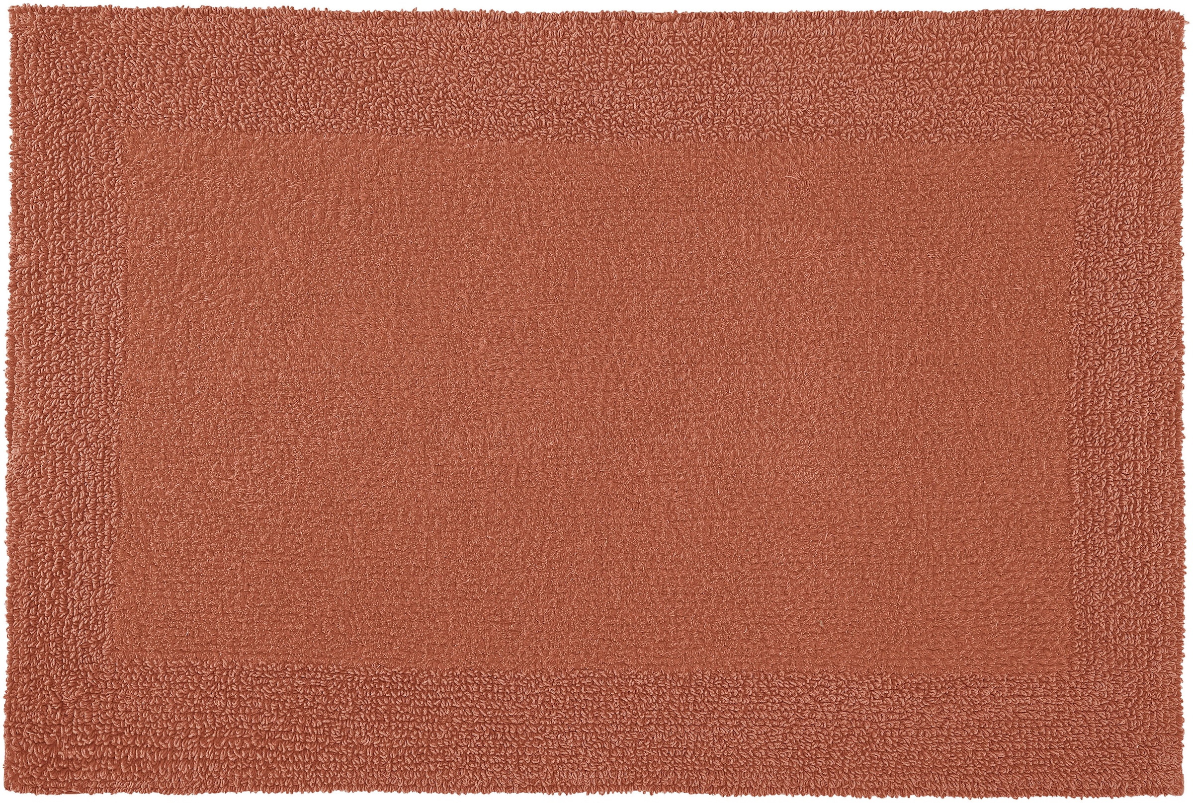 Kleine Wolke Badematte »Cotone«, fußbodenheizungsgeeignet-beidseitig nutzbar, Badteppich, Uni Farben, reine Baumwolle, waschbar