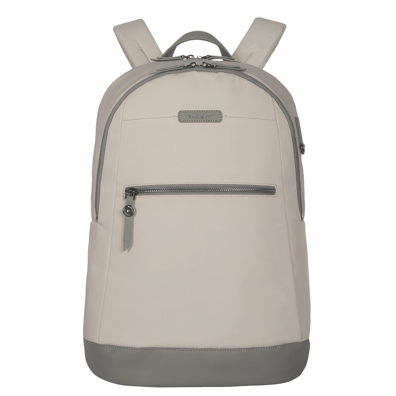 TARGUS Laptoprucksack »Avila 15-16 Backpack« hochwertige Metallbeschläge Beige Passend für Laptops mit einer Bildschirmdiagonale bis zu 40,64 cm...