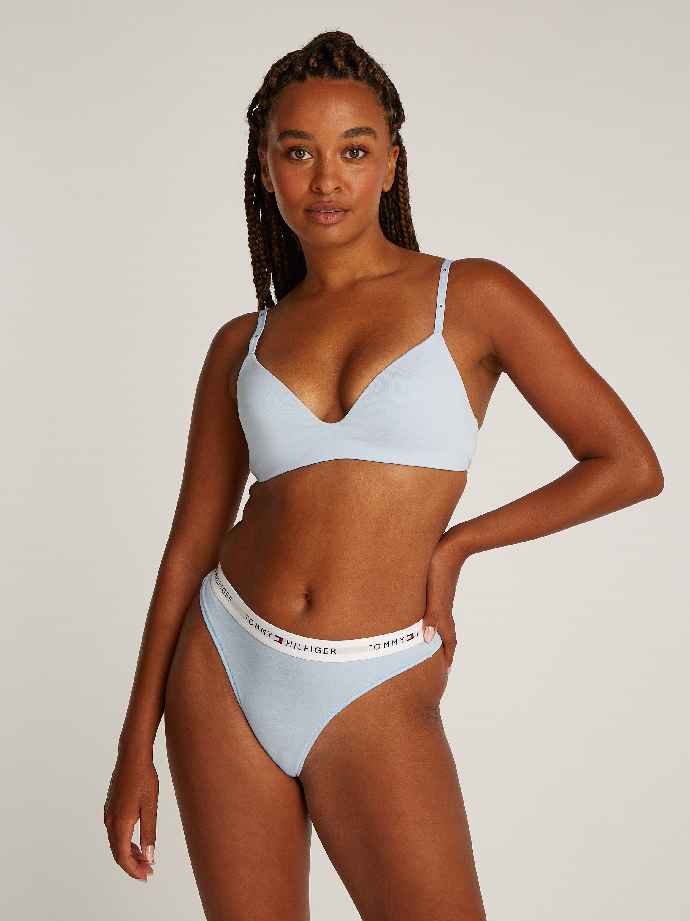 Tommy Hilfiger Underwear String, (Packung, 3 St., 3er), mit Logoschriftzug
