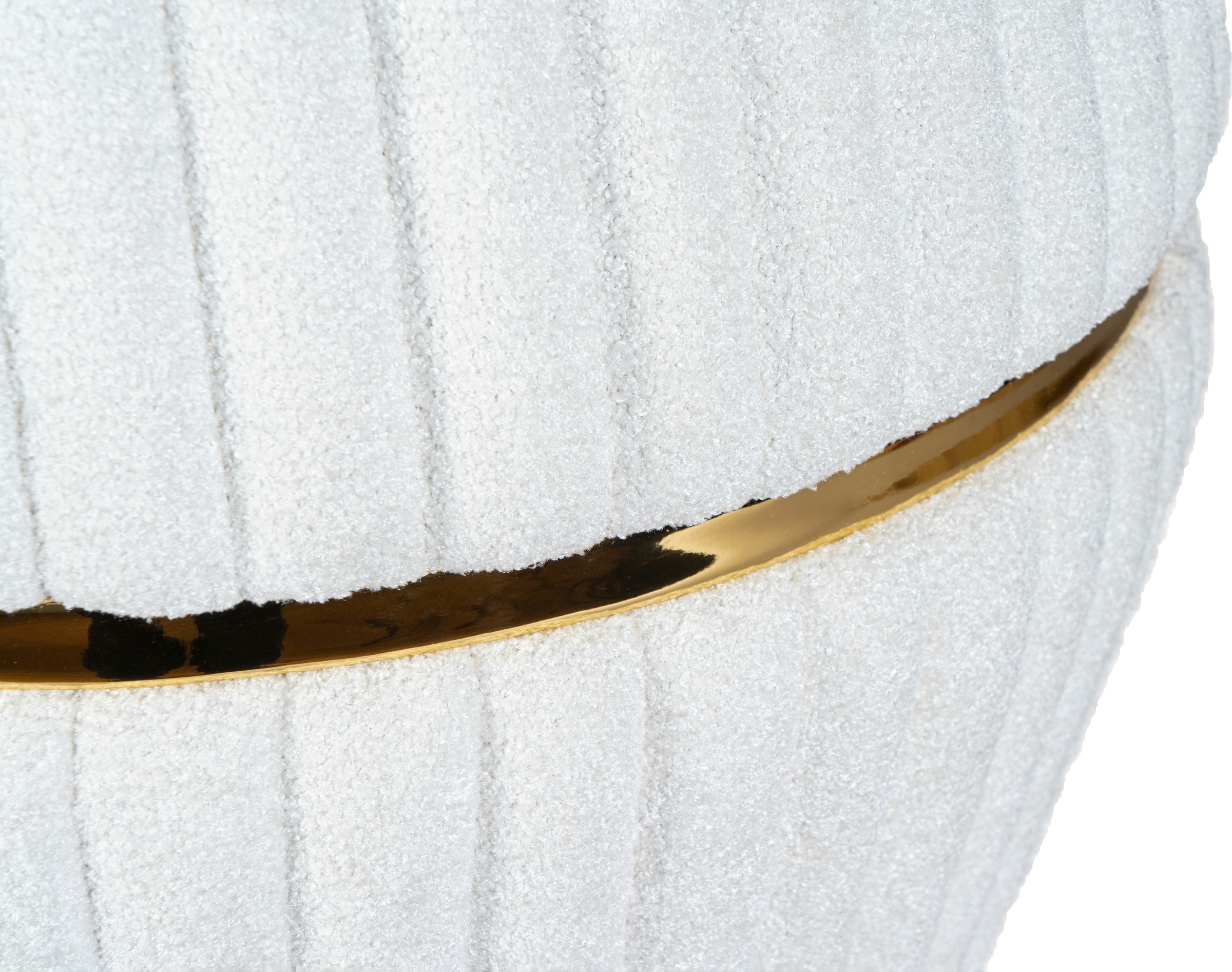 Kayoom Sitzhocker »Hocker Doric, trendiger Look, ästhetische Farbgebung, schöne Steppung«, (1 St.), komfortabel, hochqualitativ, pflegeleicht, in vielen Räumen zuhause
