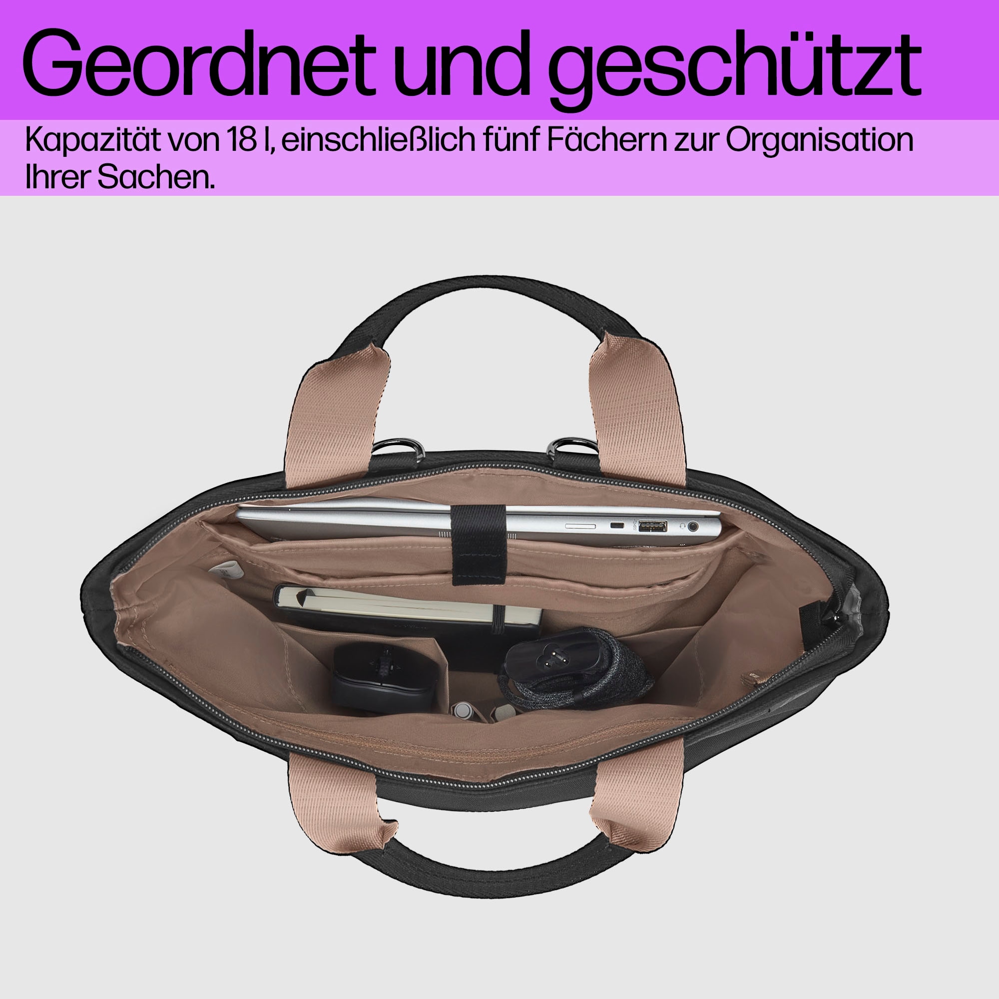 HP Notebook-Rucksack »14 Zoll Convertible Laptop-Rucksack-Tasche«