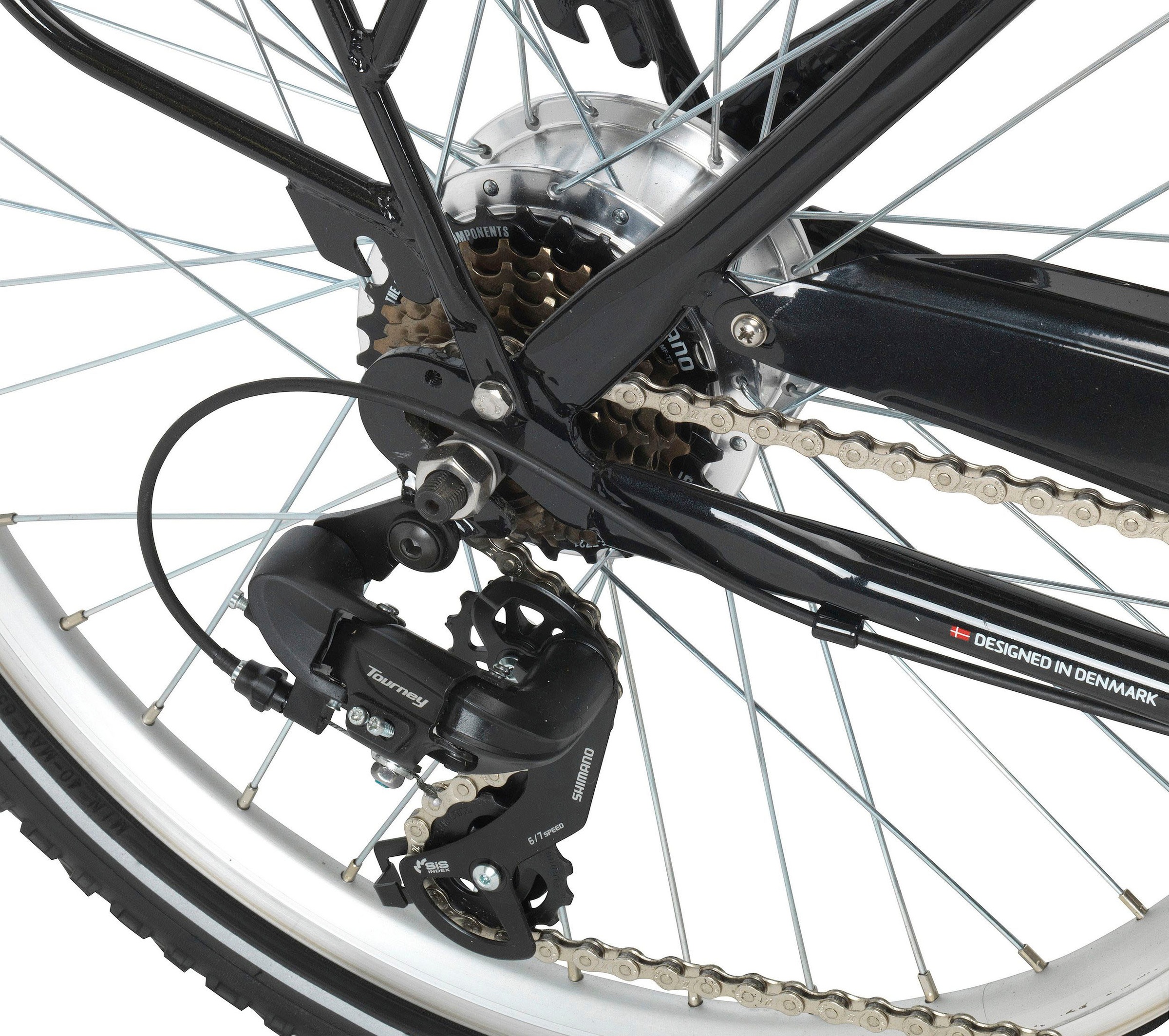 GreenStreet E-Bike »Elektrolastenrad E-Cargo«, 7 Gang, Shimano, Acera, Heckmotor 250 W, Pedelec, Elektrofahrrad für Damen u. Herren