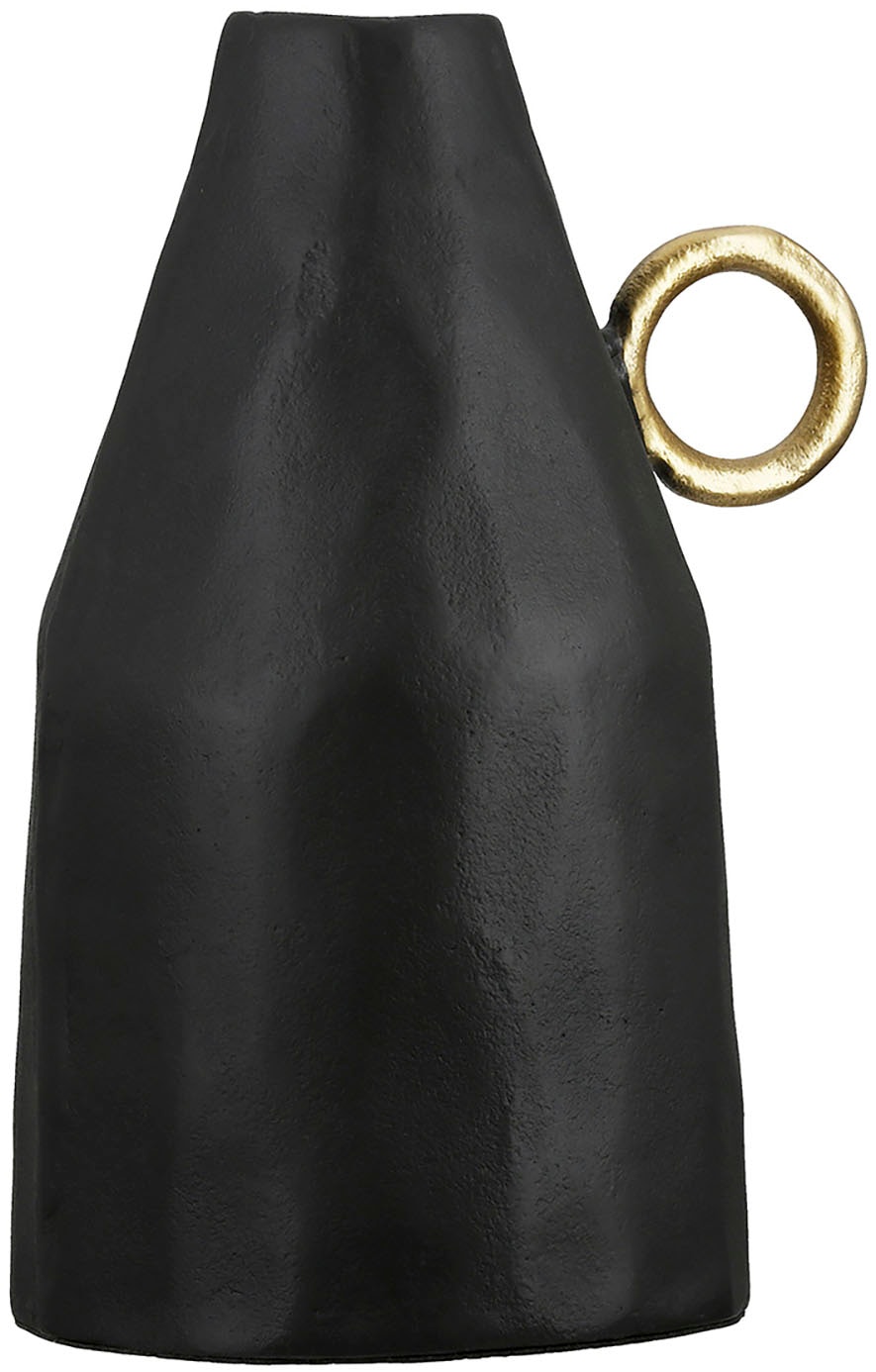GILDE Tischvase »Vase Dora, schwarz H.31 cm«, (1 St.) günstig online kaufen