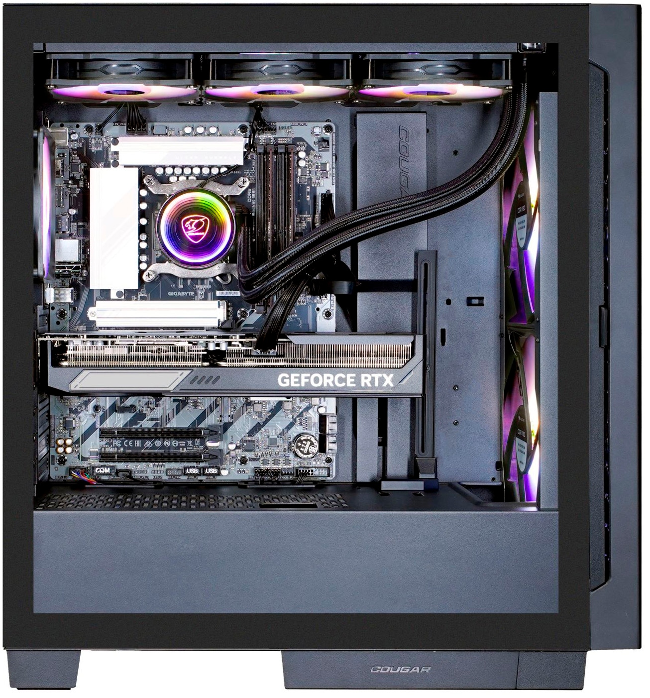 Cougar Gaming-PC »AIRFACE ECO BK Intel Core Ultra 5 250KF Plus 32GB DDR5 1TB SSD« Windows 11, DDR5 RAM