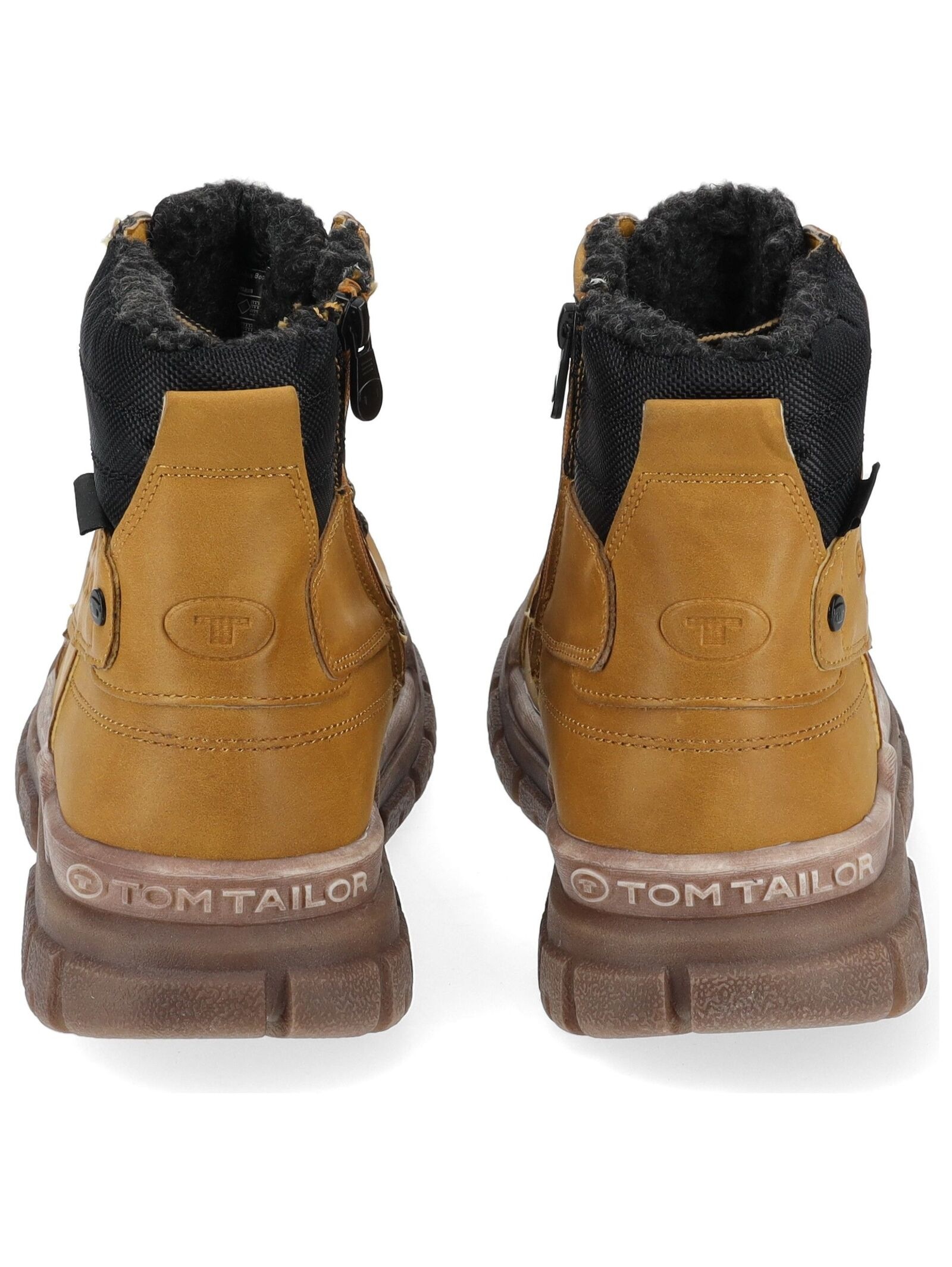 TOM TAILOR Schnürstiefelette »Tom Tailor Stiefelette Lederimitat/Textil«