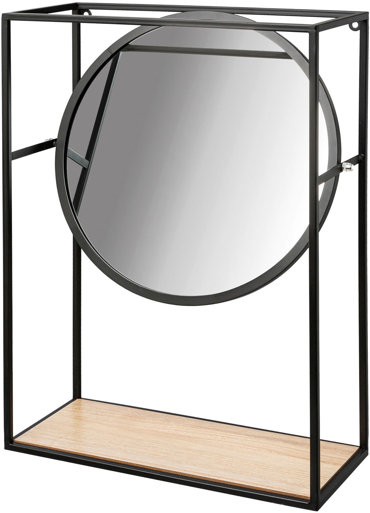 Creativ home Deko-Wandregal »Wandregal mit Spiegel« 1 Stk. tlg. günstig online kaufen