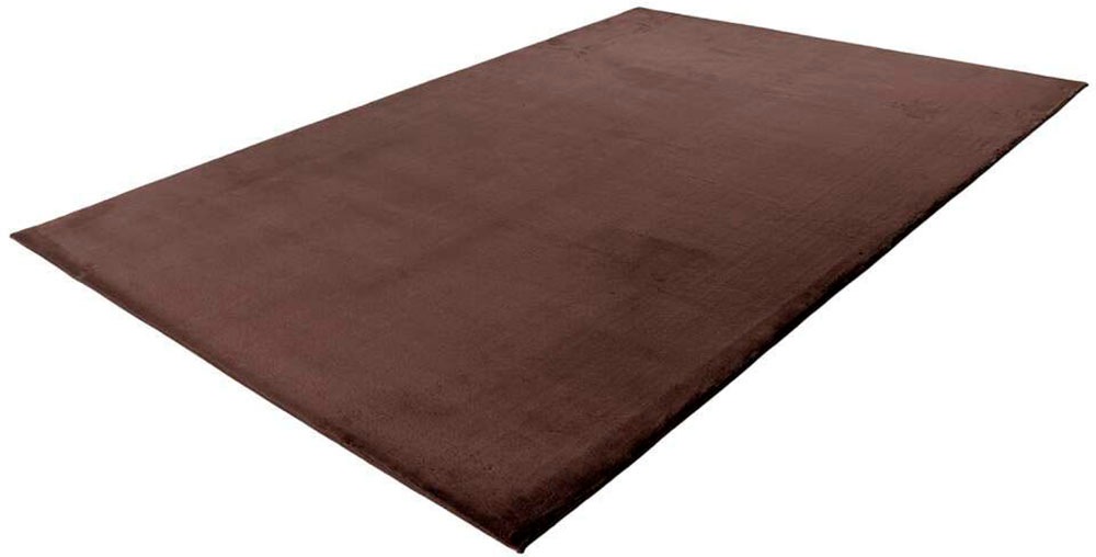 Carpet City Hochflor-Teppich »TOPIA 400«, rechteckig, 21 mm Höhe, Kunstfell-Teppich mit Kaninchenfell-Optik, Haptik, Schlafzimmer