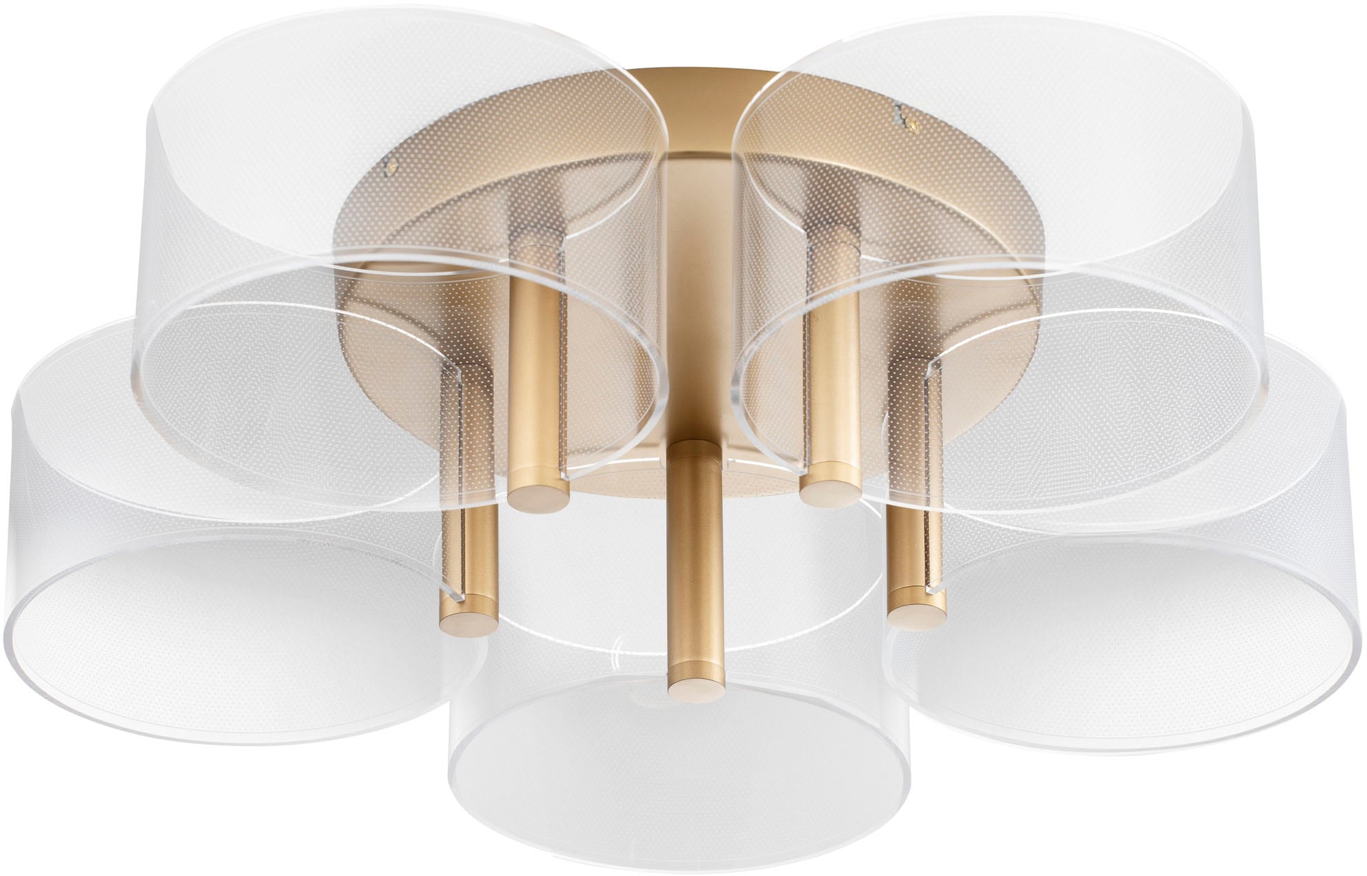 Nova Luce LED Deckenleuchte »GATLIN« LED-Modul 1 Stk. Warmweiß günstig online kaufen