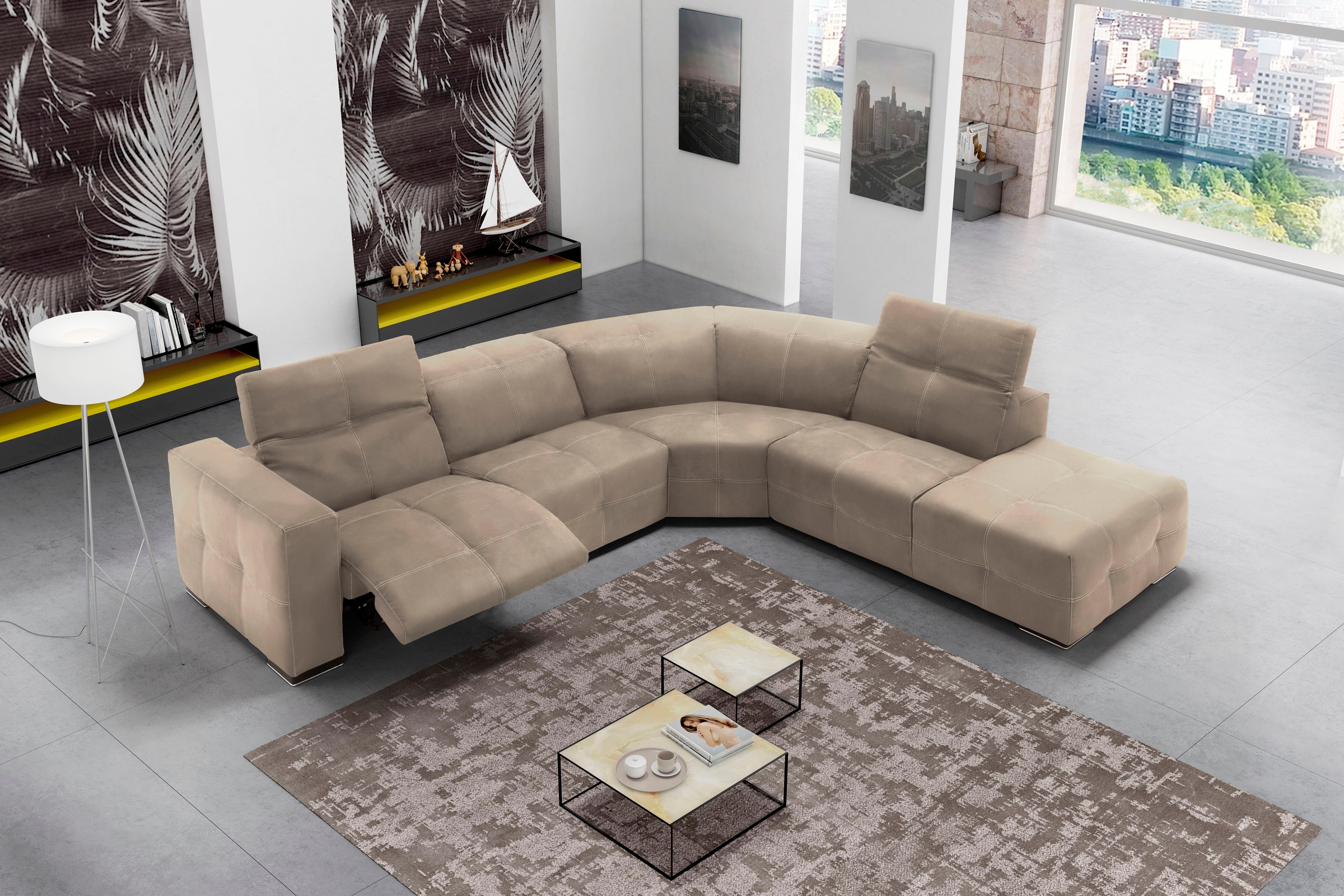 Egoitaliano Ecksofa »Sauvanne, Designsofa der Extraklasse, elegant und bequ günstig online kaufen