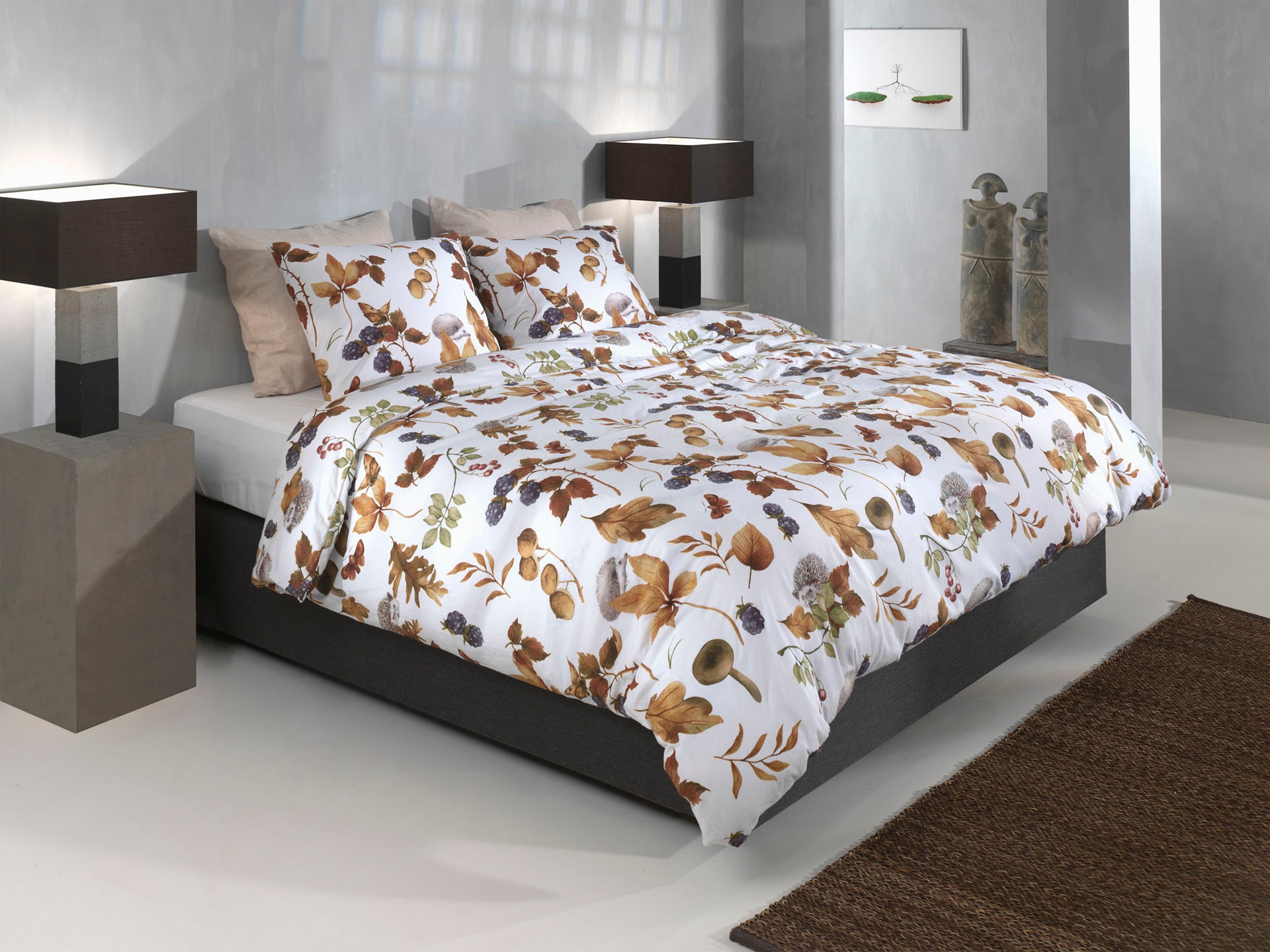 ZO HOME Bettwäsche »Castagno« 2 Stk. tlg. Bettwäsche aus 100% Baumwolle, ho günstig online kaufen