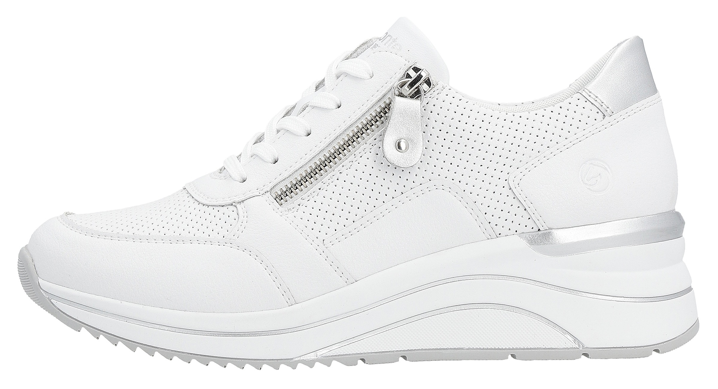 Remonte Keilsneaker  , Freizeitschuh, Halbschuh, Schnürschuh mit Schaftrandpolsterung