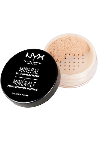 Puder »NYX Professional Makeup Mineral Finishing Powder«