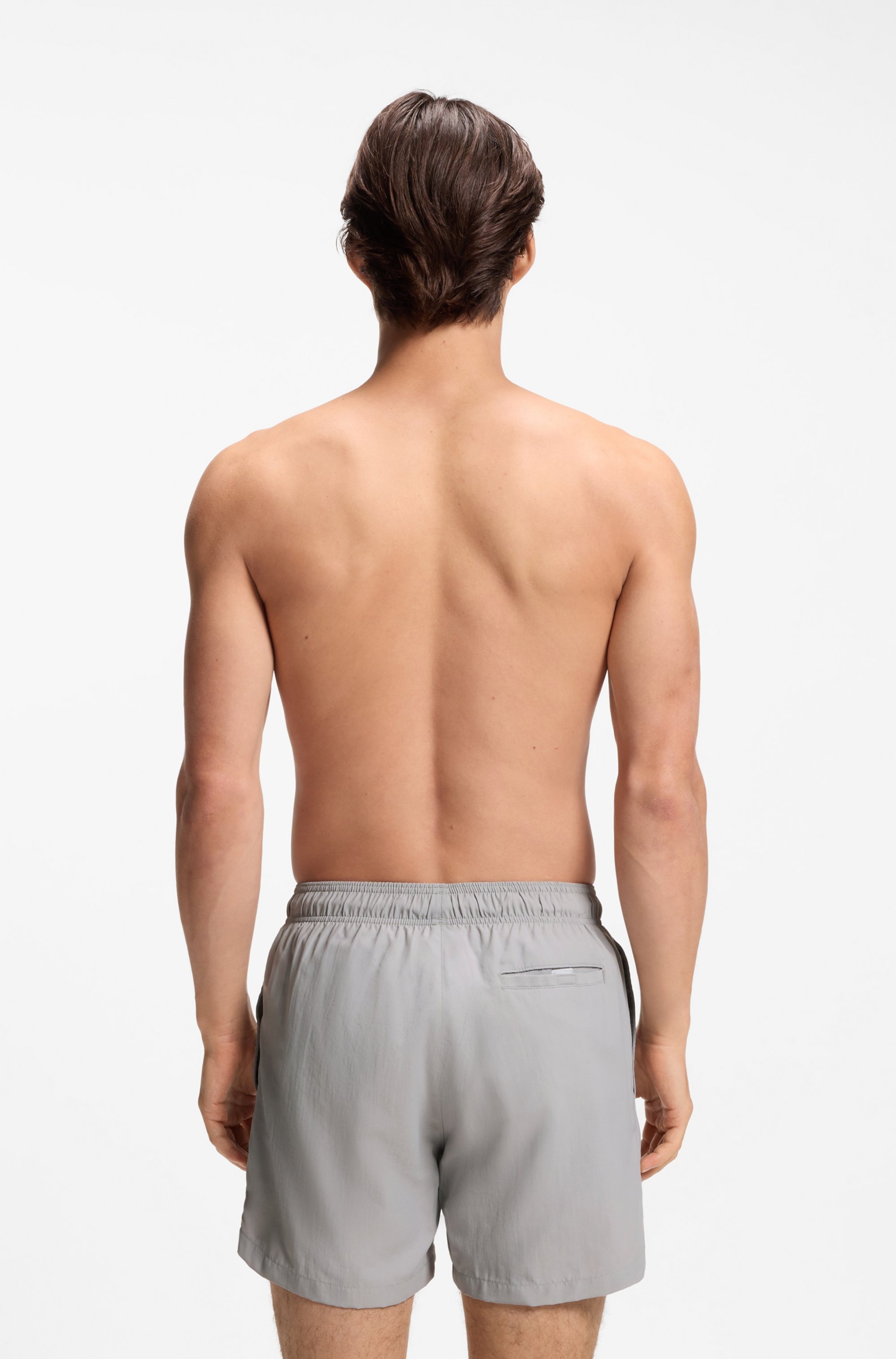 HUGO Underwear Badehose »Paolo« mit Stack-Logo, Tunnelzug