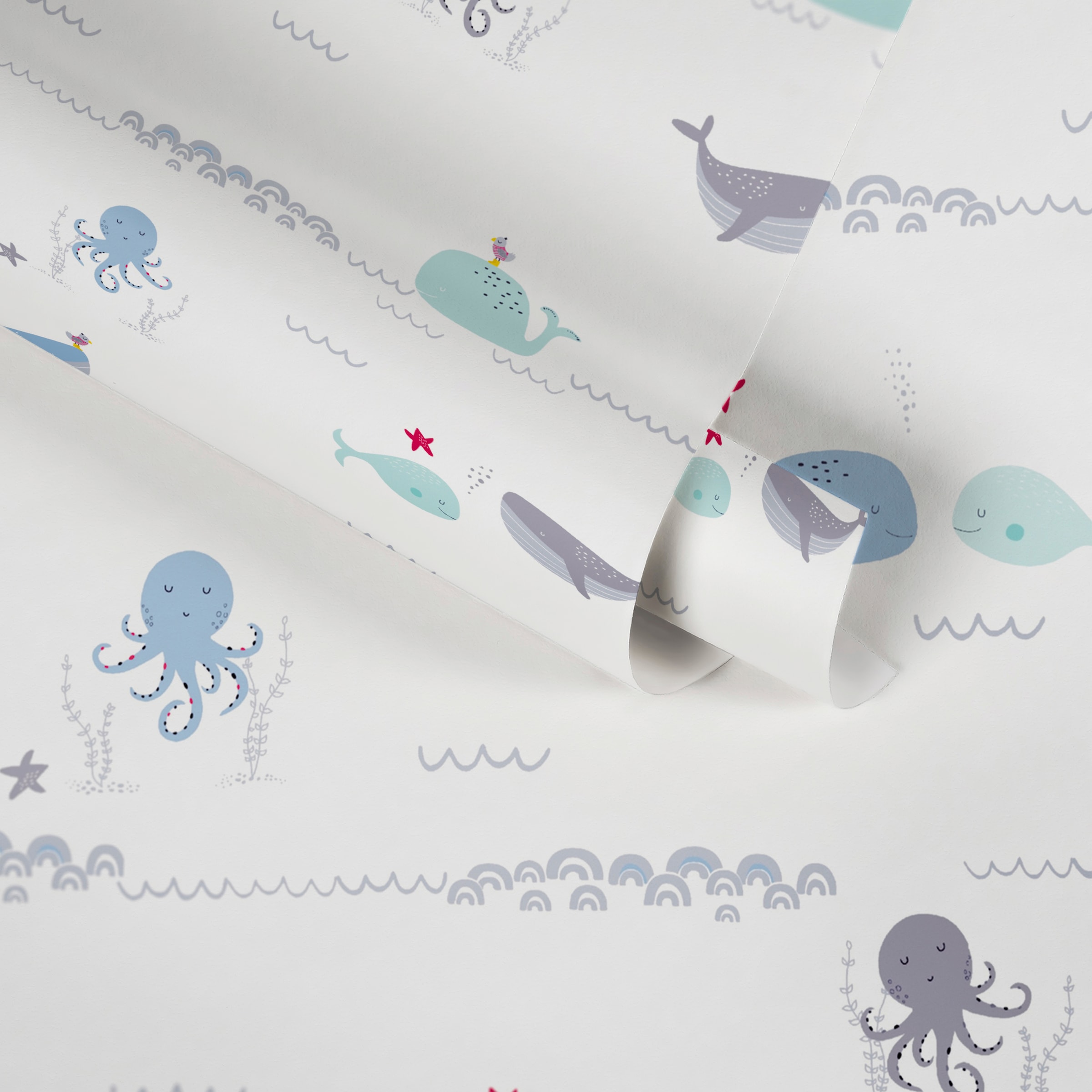 A.S. Création Vliestapete »Little Love«, Motiv-abstrakt-naturalistisch, Kindertapete Tapete Tier Tapeten Kinderzimmer modern Design Wandtapete