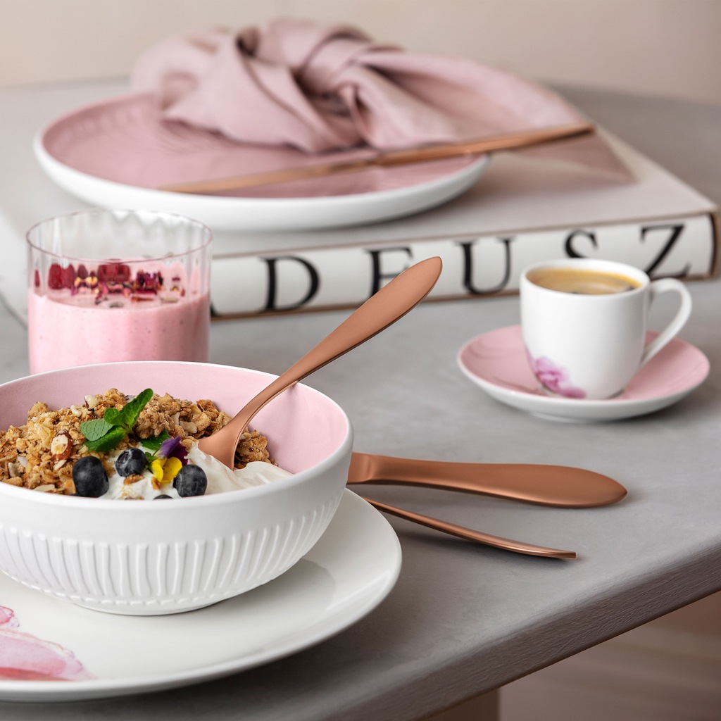 Villeroy & Boch Espressotasse »Espressotassen Rose Garden 70 ml 6er Set bun günstig online kaufen