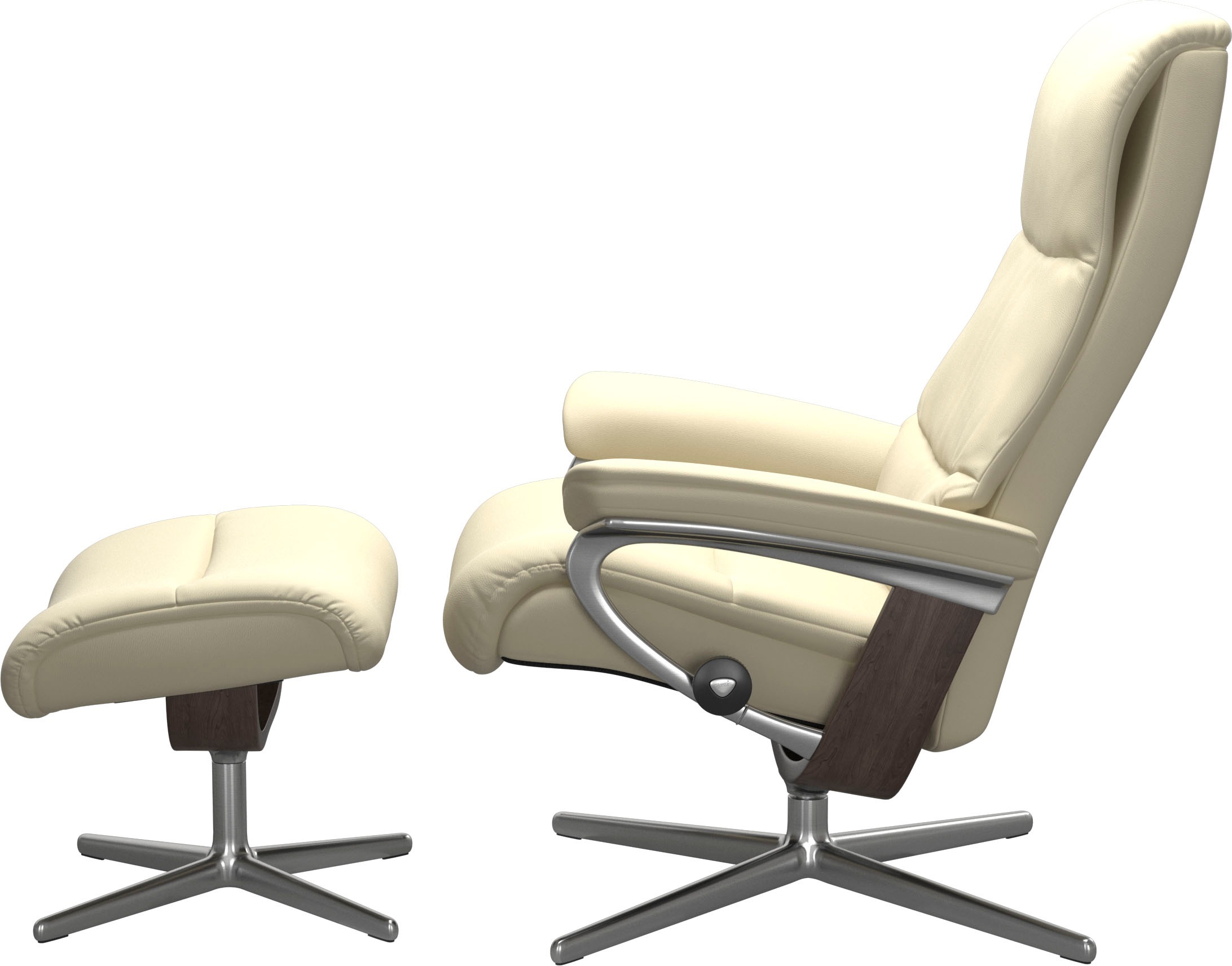 Stressless® Relaxsessel »View«, (Set, Relaxsessel mit Hocker), mit Hocker, günstig online kaufen
