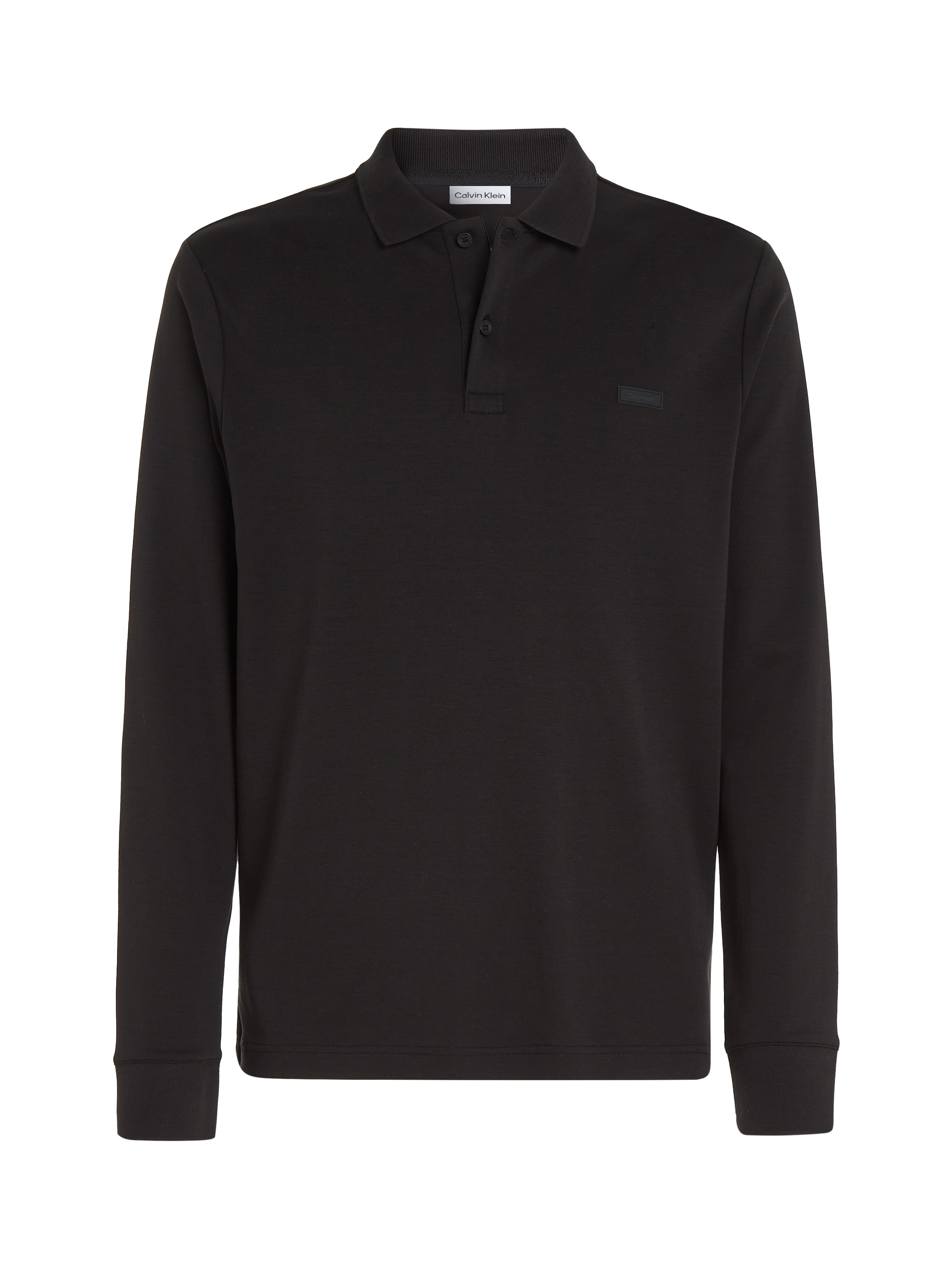 Calvin Klein Poloshirt »SMOOTH COTTON SLIM LS POLO«
