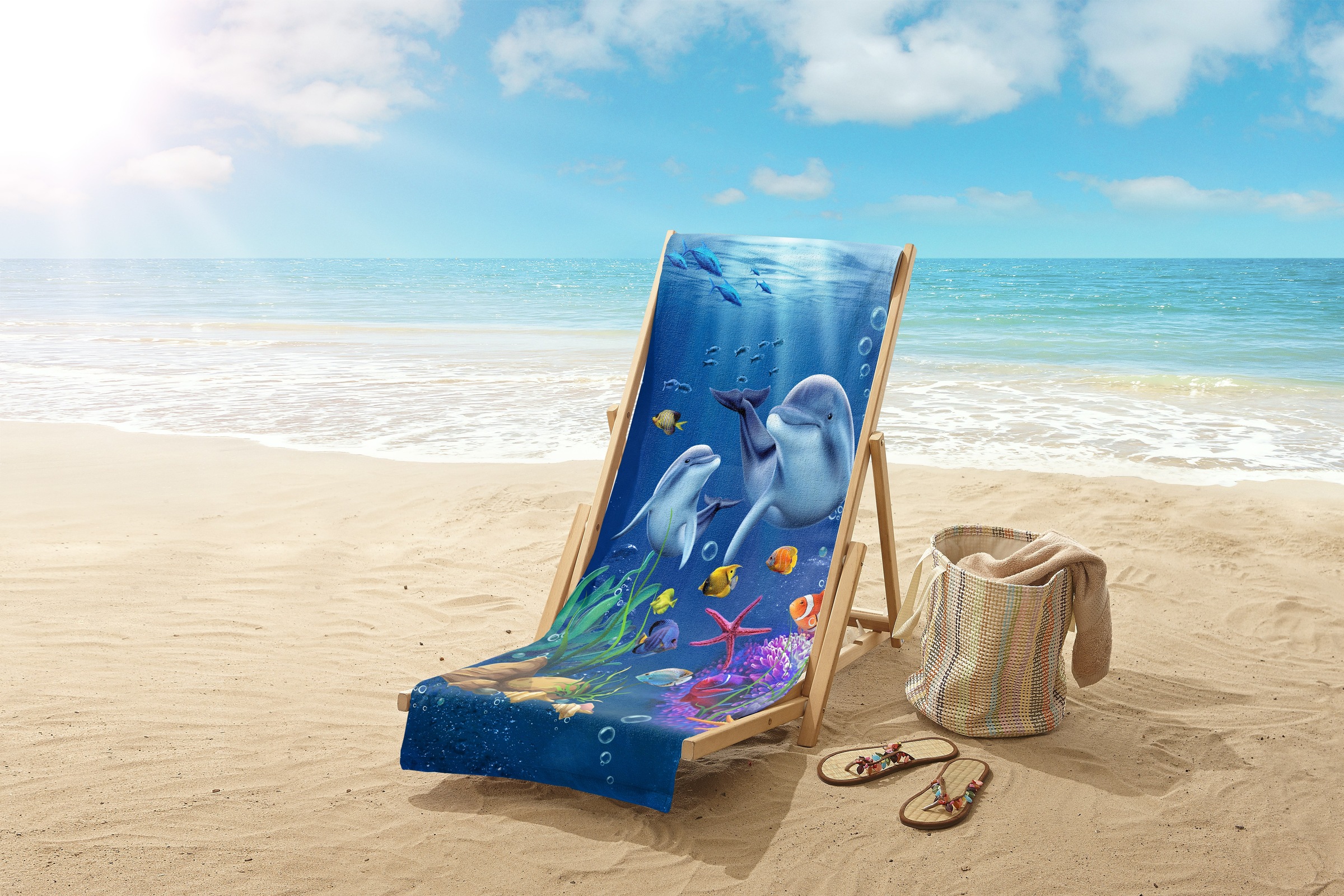 good morning Strandtuch »Mare«, (Packung, 1 St., 1 stuck kinder strandtuch) günstig online kaufen