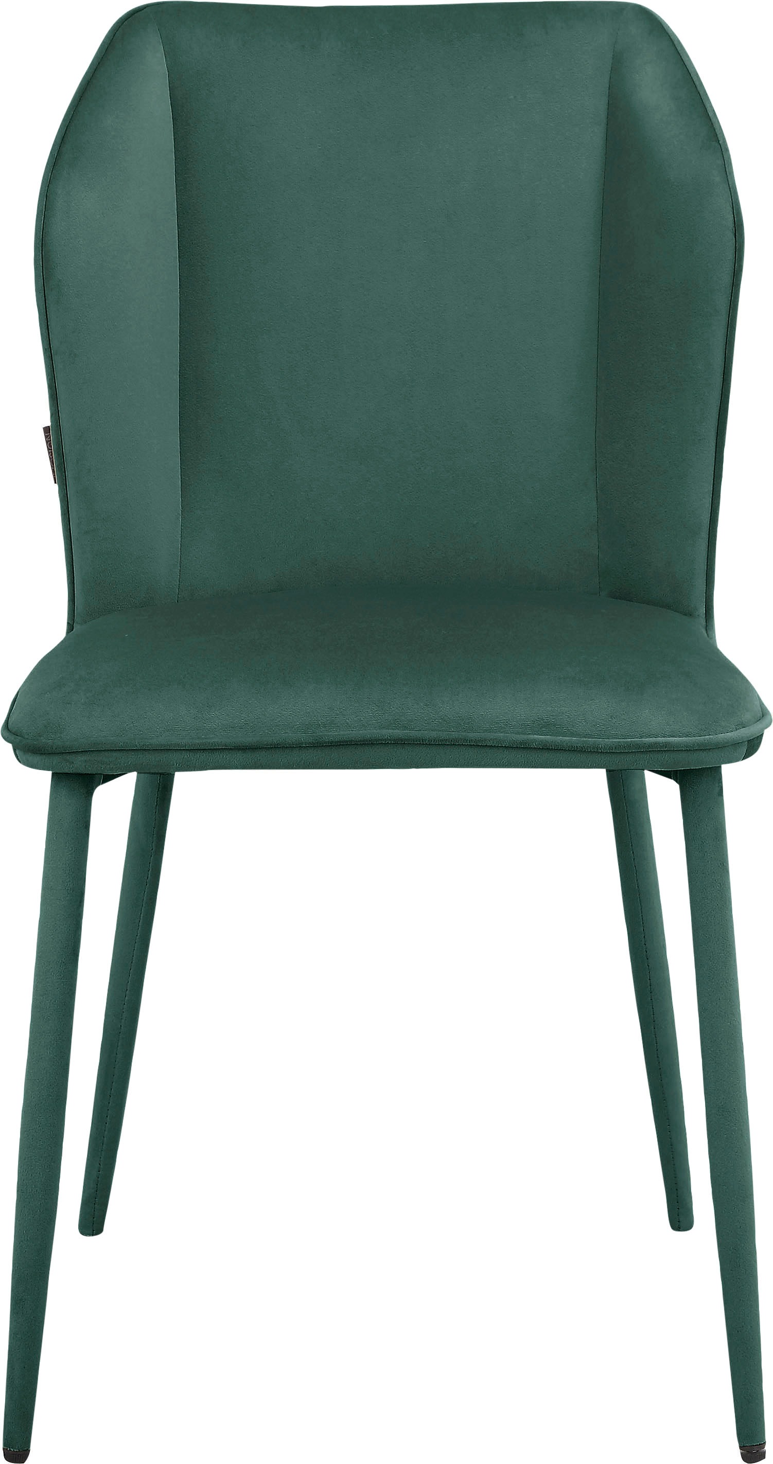 INOSIGN Esszimmerstuhl »Koa«, 2 St., Veloursstoff, in Velourstoff, mit Sitz und Rücken gepolstert, Sitzhöhe 49 cm