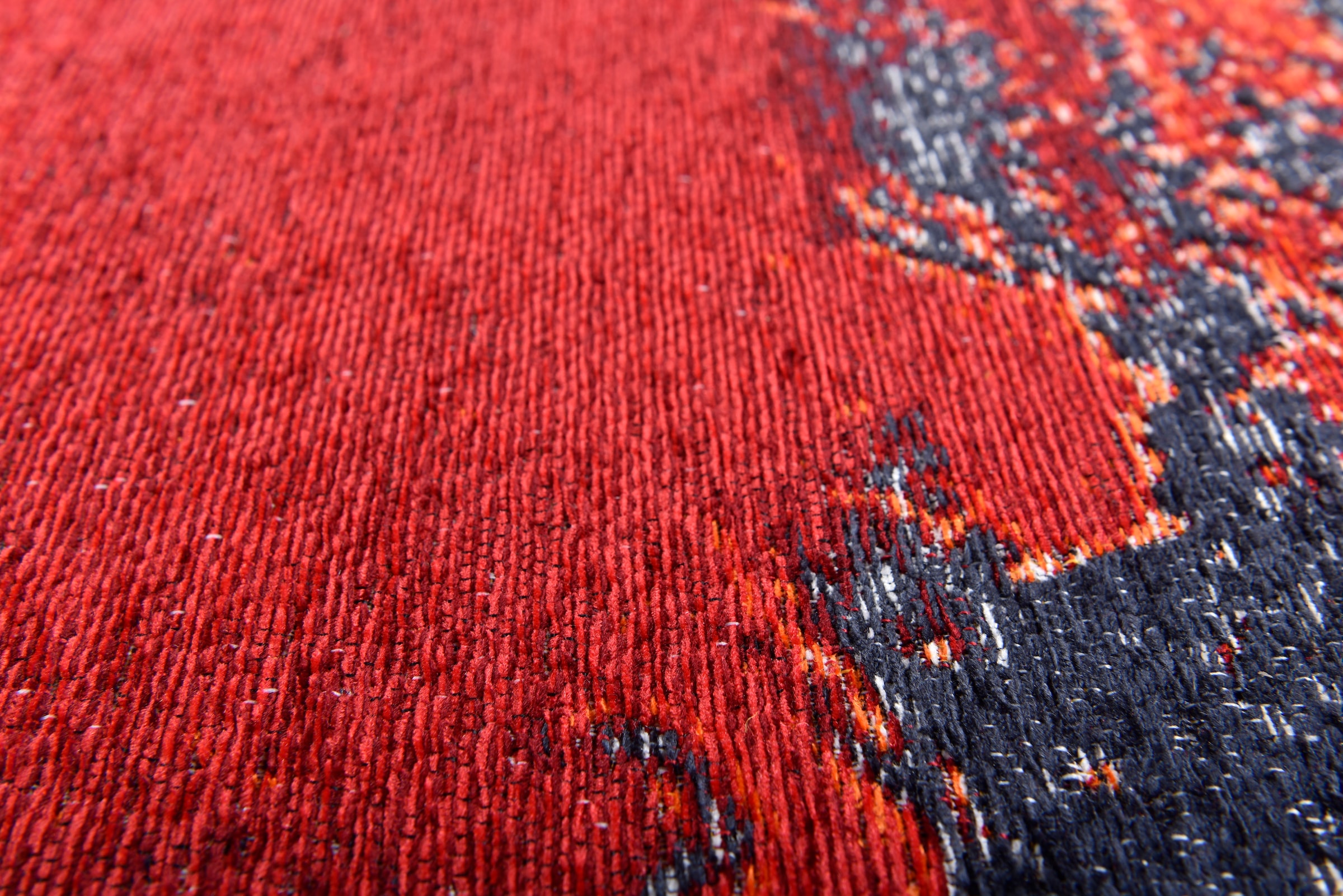 Gino Falcone Teppich »Cosima-116«, rechteckig, 3 mm Höhe, flachgeweber Jaquard-Teppich, mit Chenillegarn, modernes Design