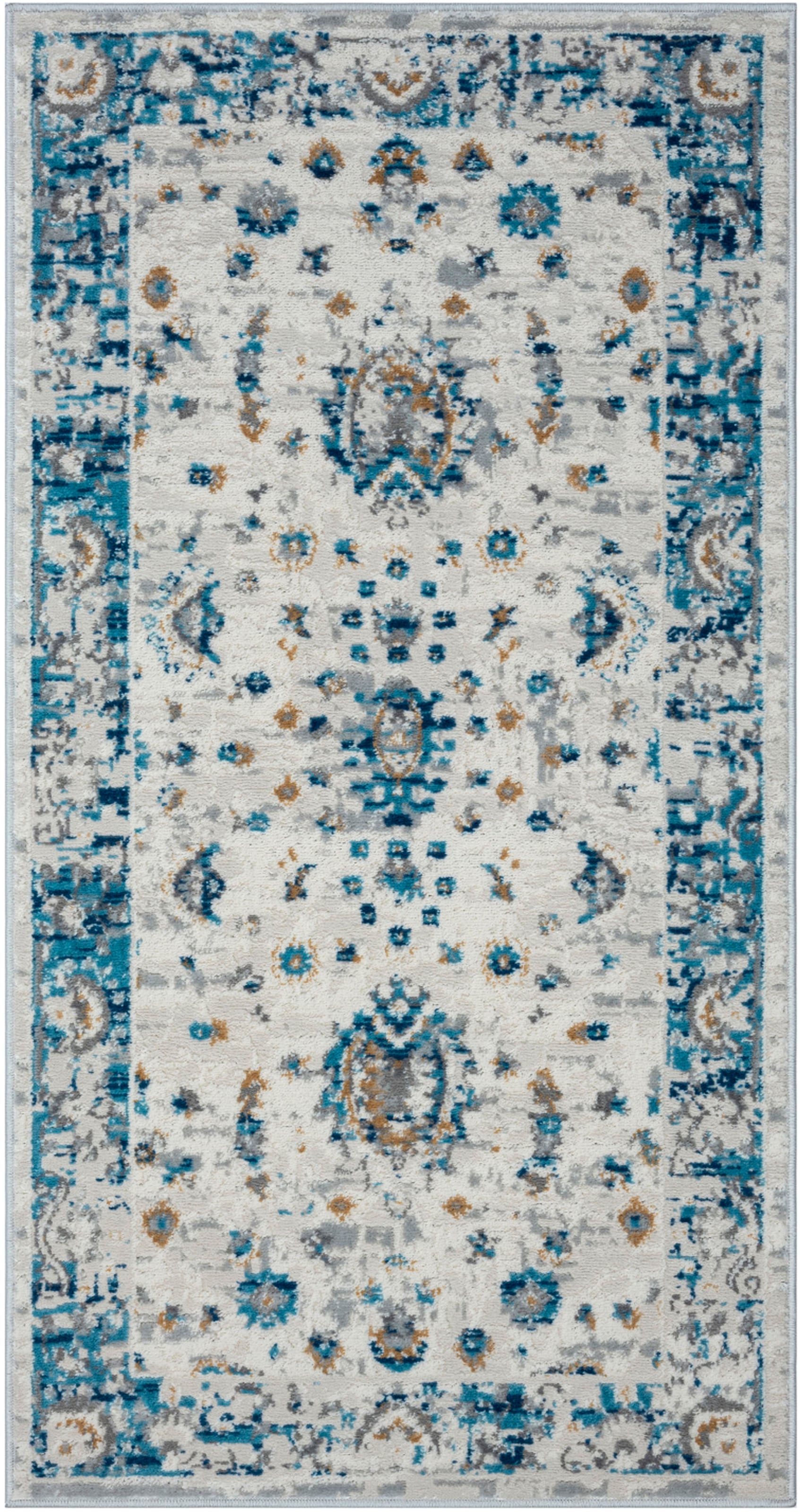 Myflair Möbel & Accessoires Teppich »My Heriz«, rechteckig, 8 mm Höhe, Kurzflor, klassisches Orient Design, besonders weich durch Microfaser