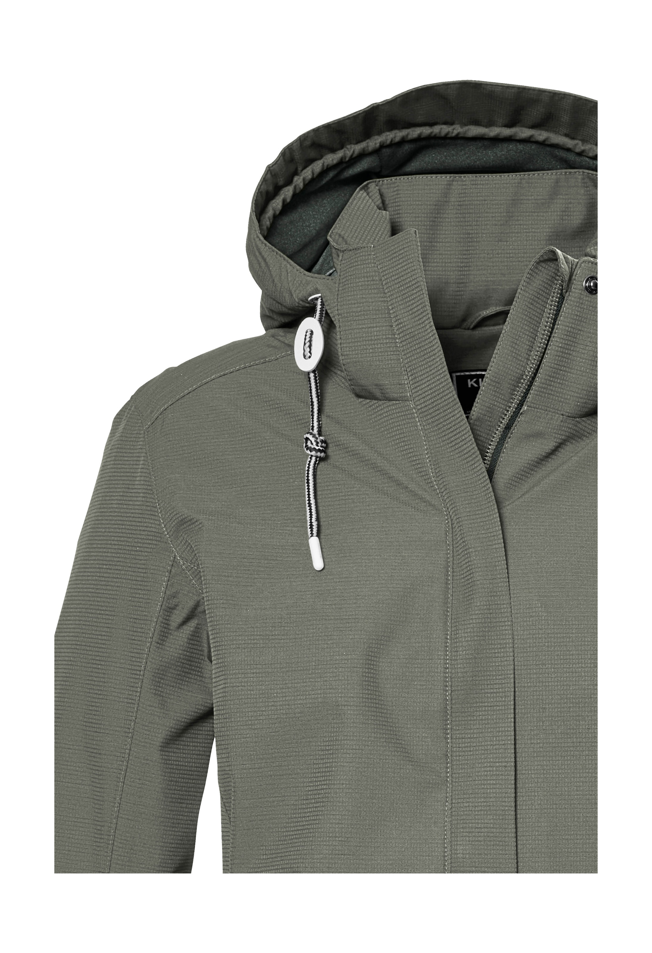 Killtec Outdoorjacke »KOS 61 WMN JCKT«, Funktionsjacke: wasser- und winddicht, atmungsaktiv, abnehmbare Kapuze