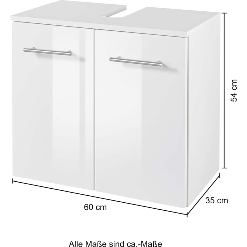 HELD MÖBEL Waschbeckenunterschrank »Trento, verschiedene Ausführungen und Farben«