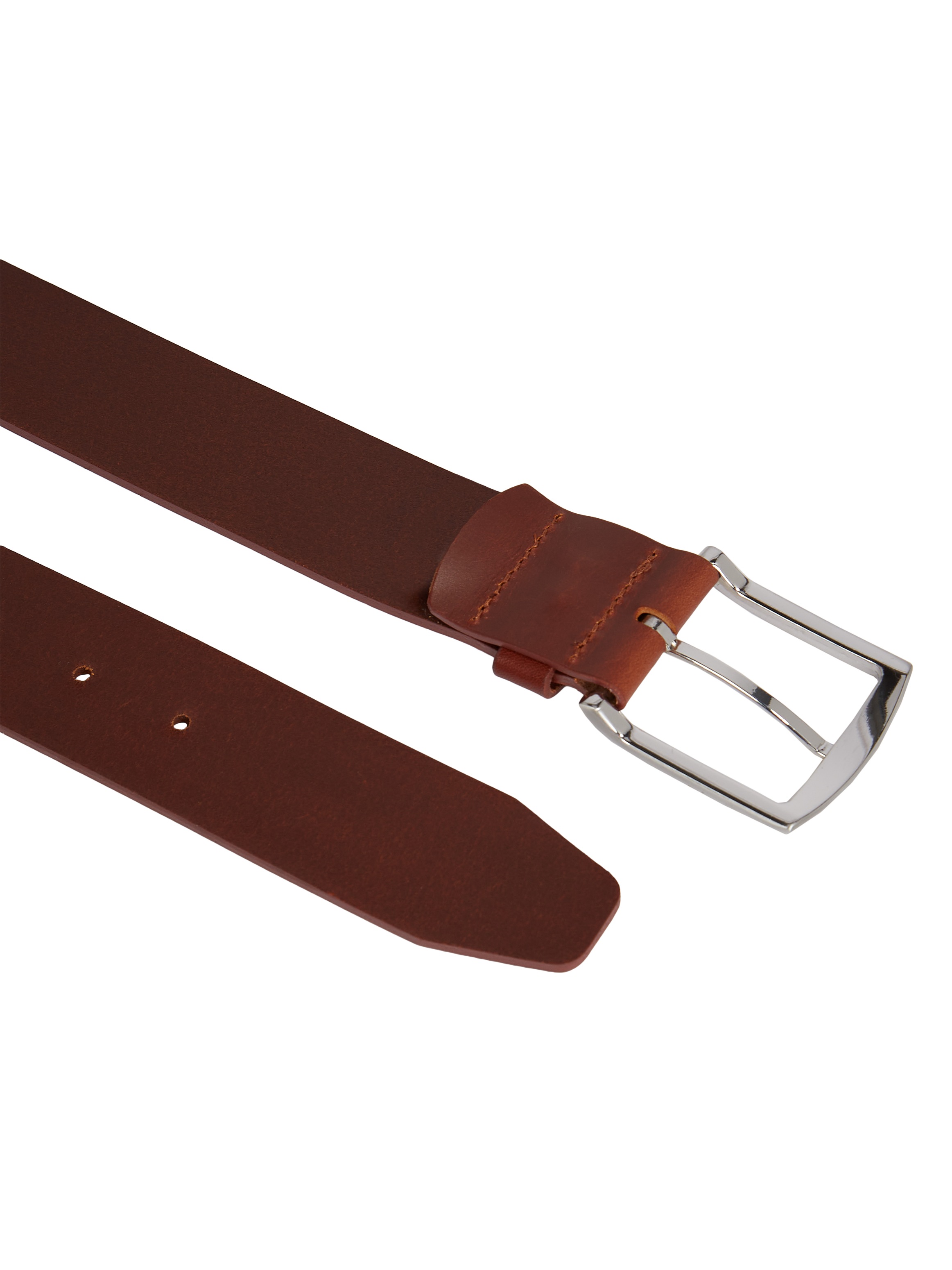 Tommy Hilfiger Ledergürtel »New Denton 4 cm«, NEW DENTON BELT mit Flag-Logoschlaufe