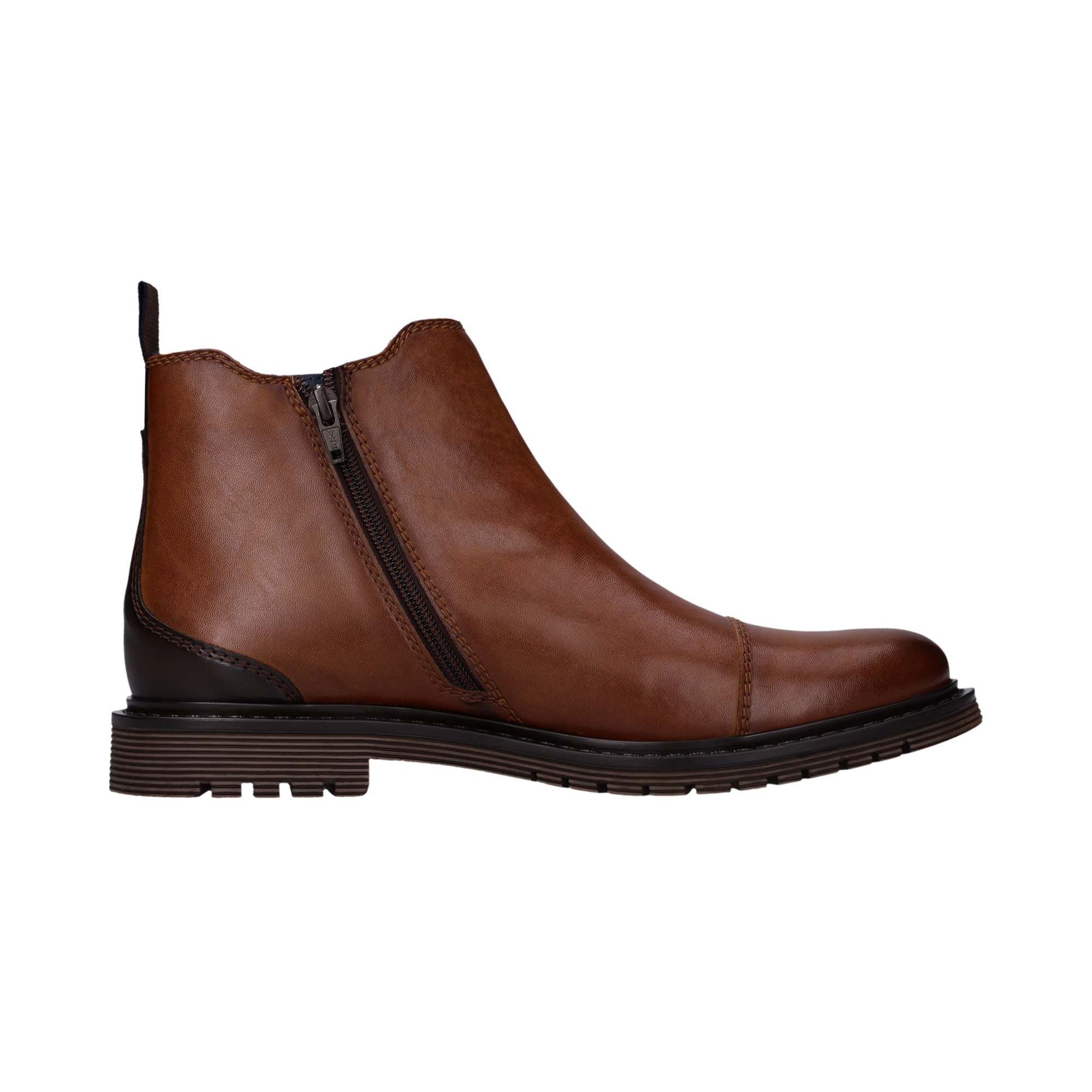 bugatti Chelseaboots  Stiefelette mit Stretcheinsatz und Anziehlasche - schmale Form