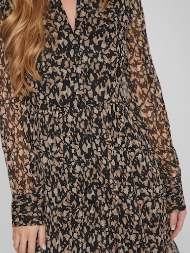 »VIFALIA - DRESS/SU kaufen im L/S Online-Shop Chiffonkleid NOOS« V-NECK Vila