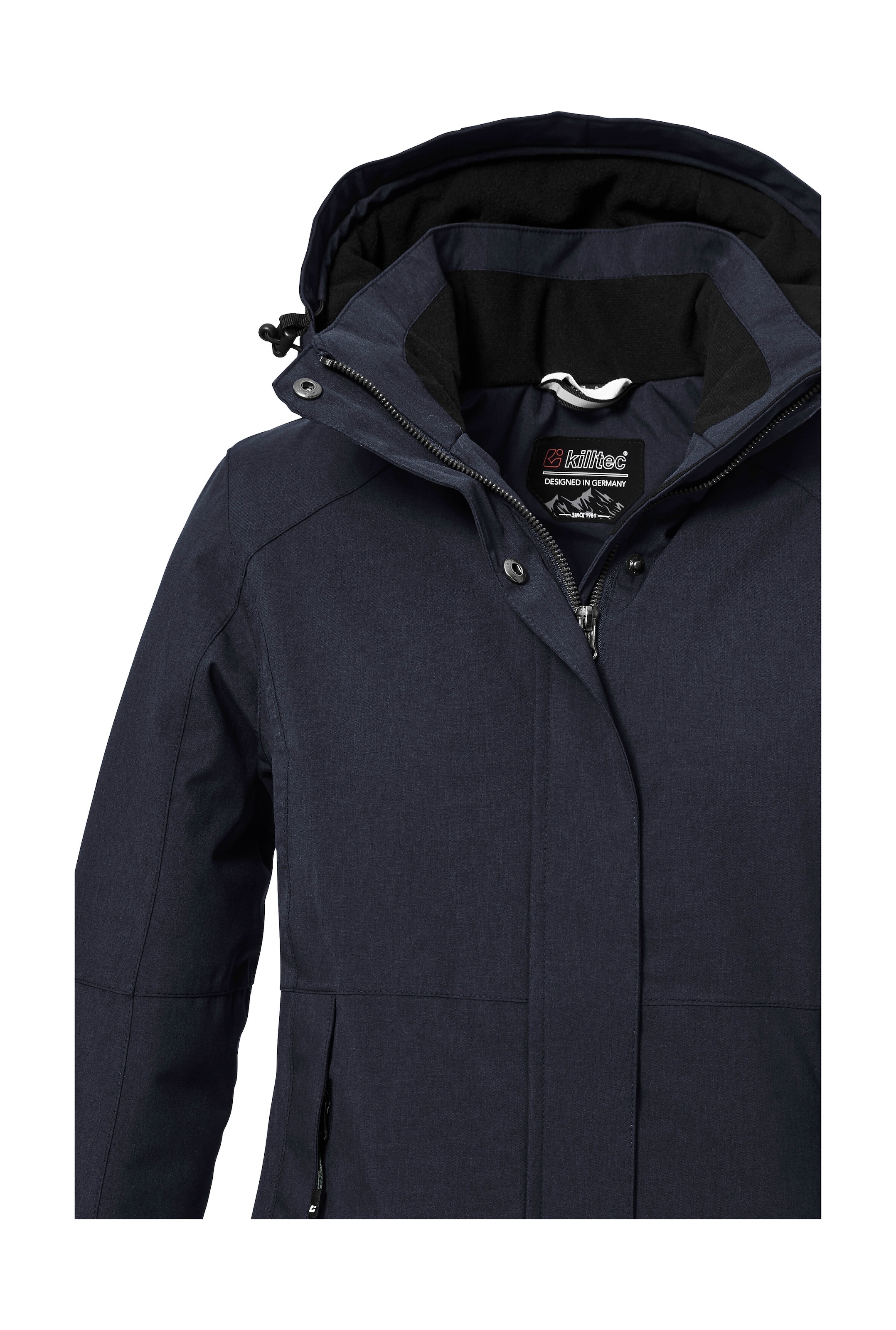 Killtec Outdoorjacke »KOW 37 WMN JCKT«, Wasserdichte Damen Funktionsjacke mit abnehmbarer Kapuze