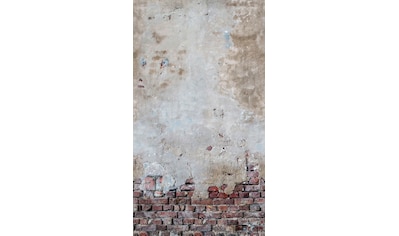 Fototapete »The Wall«, Steinoptik-urban-Motiv