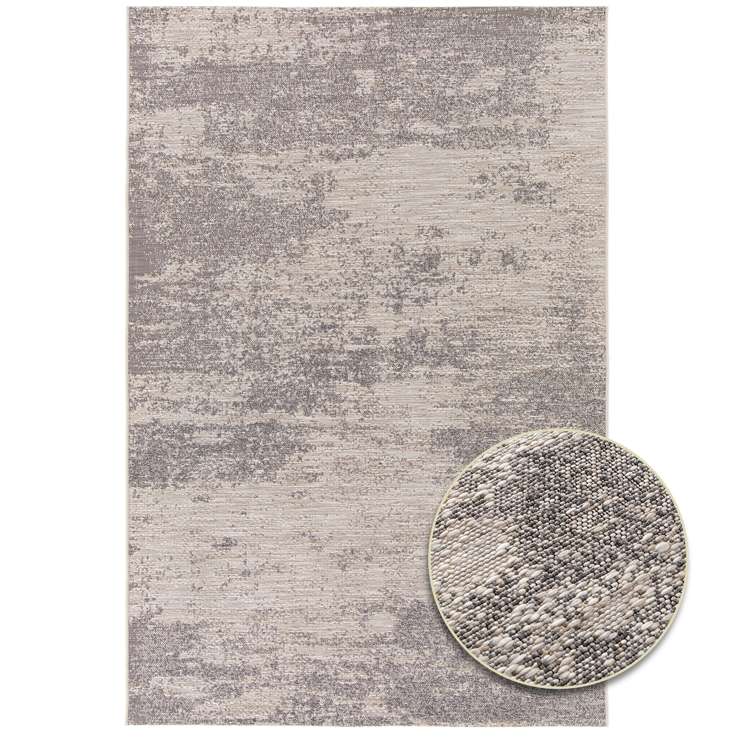 Primaflor-Ideen in Textil Teppich »Outdoorteppich MEADOW - Stone, Made in B günstig online kaufen