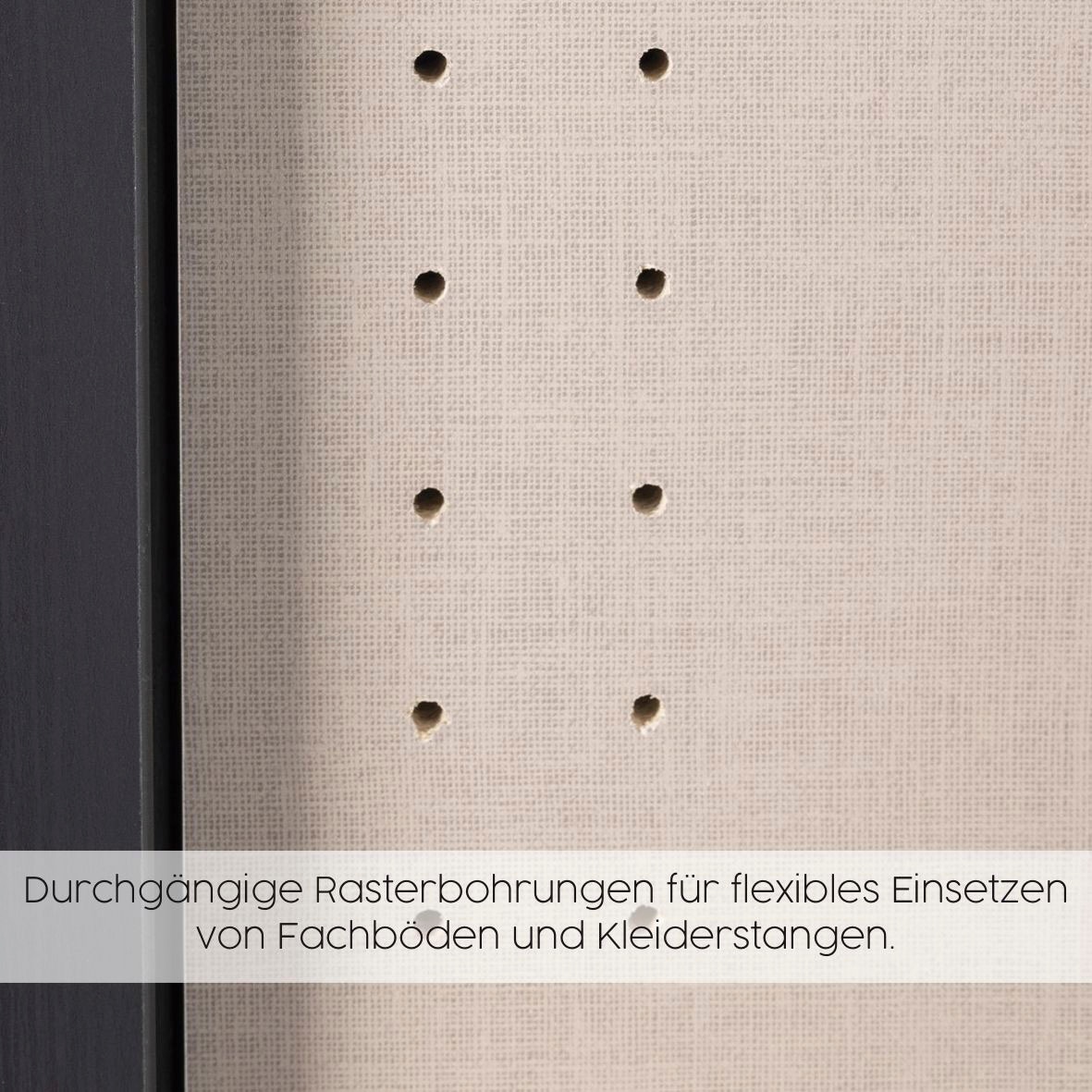 rauch Schwebetürenschrank »Kleiderschrank Drehtürenschrank Schrank Garderobe KRONACH TOPSELLER«, mit Spiegel und viel Stauraum, Metallgriffleisten, MADE IN GERMANY