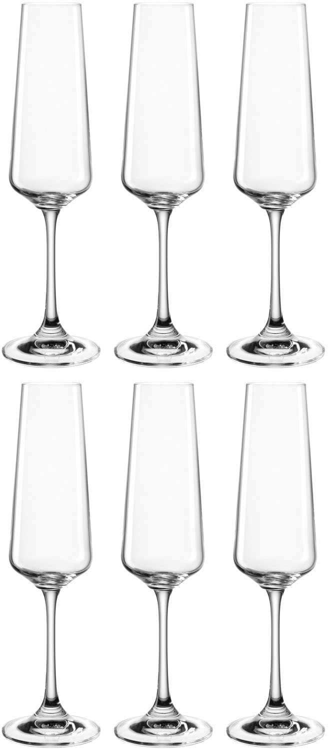 Sektglas »Gläser-Set PALADINO, 220 ml, 6er-Set«, (Set, 6 tlg.), spülmaschinengeeignet