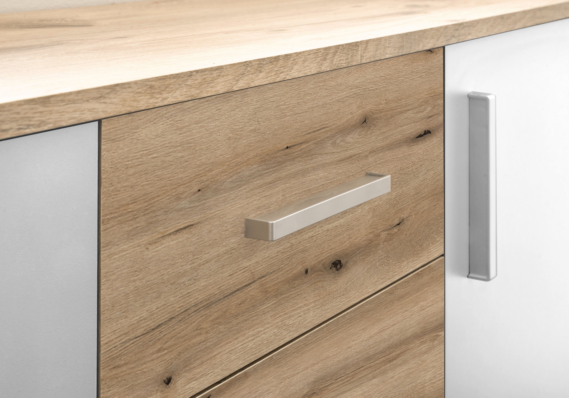 HBZ Kommode »BC-Drift-2, Mehrzweckschrank Stellmaß BxHxT 60x84x35 cm«, (1 St.), Schrank mit 2 Türen und 1 Einlegeboden