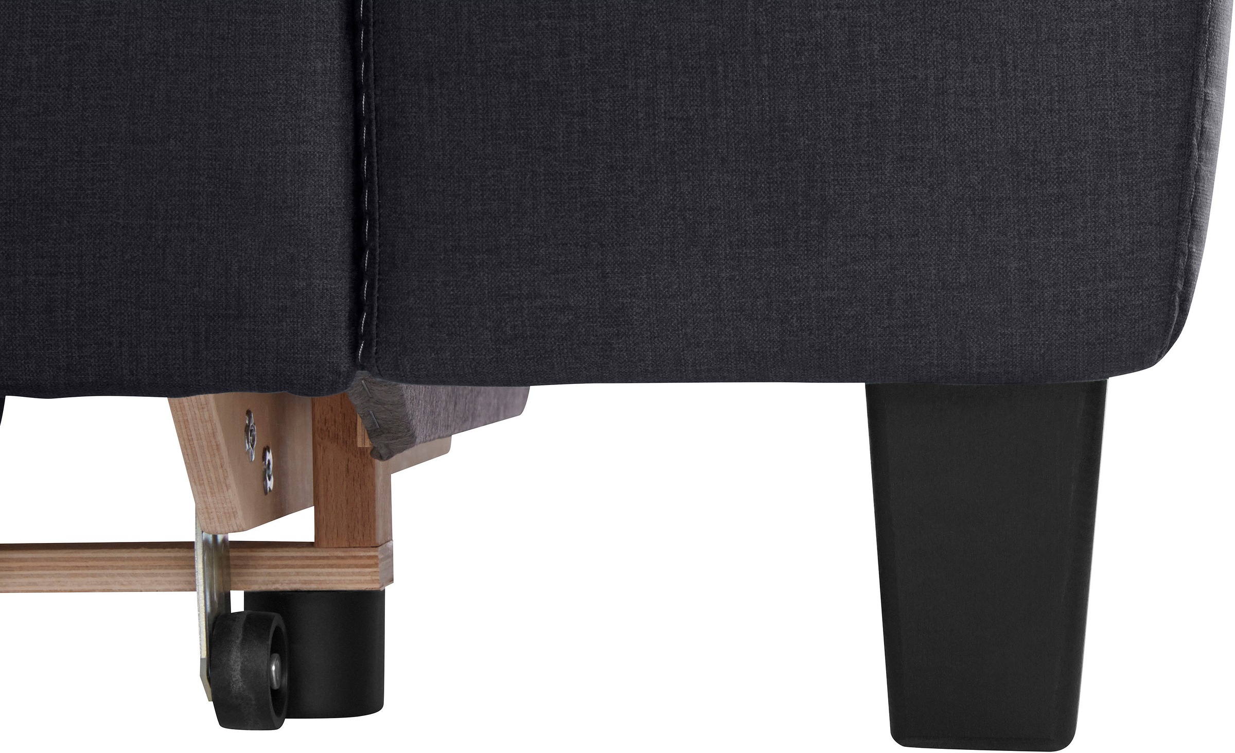 COTTA Ecksofa »Morven L-Form mit Kopfteilverstellung«, wahlweise mit Bettfunktion, Bettkasten & Wireless-Charger