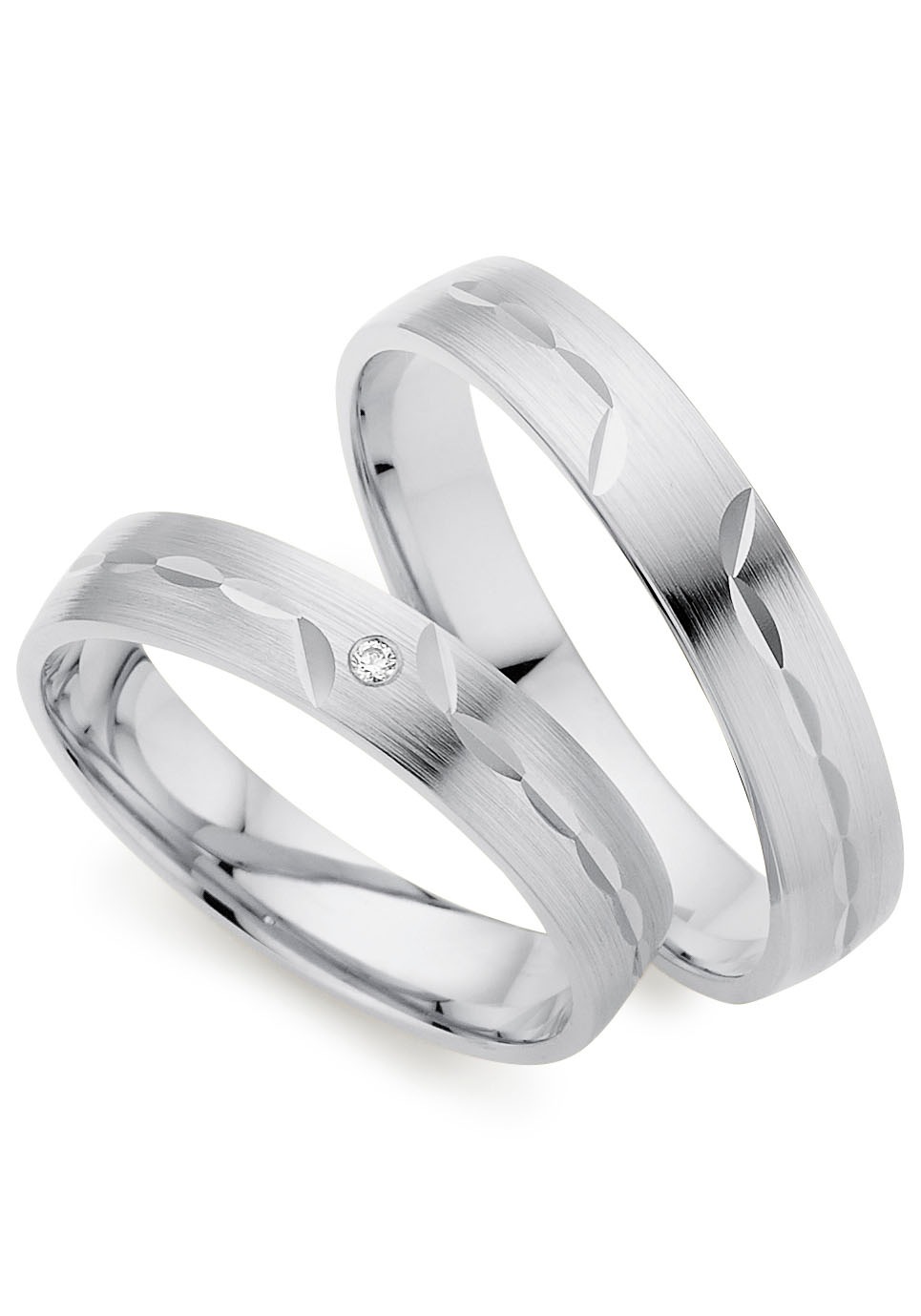 Phönix Trauring »Schmuck Geschenk Silber 925 Ehering LIEBE, 930782, 930783«, Made in Germany - wahlweise mit oder ohne Brillant