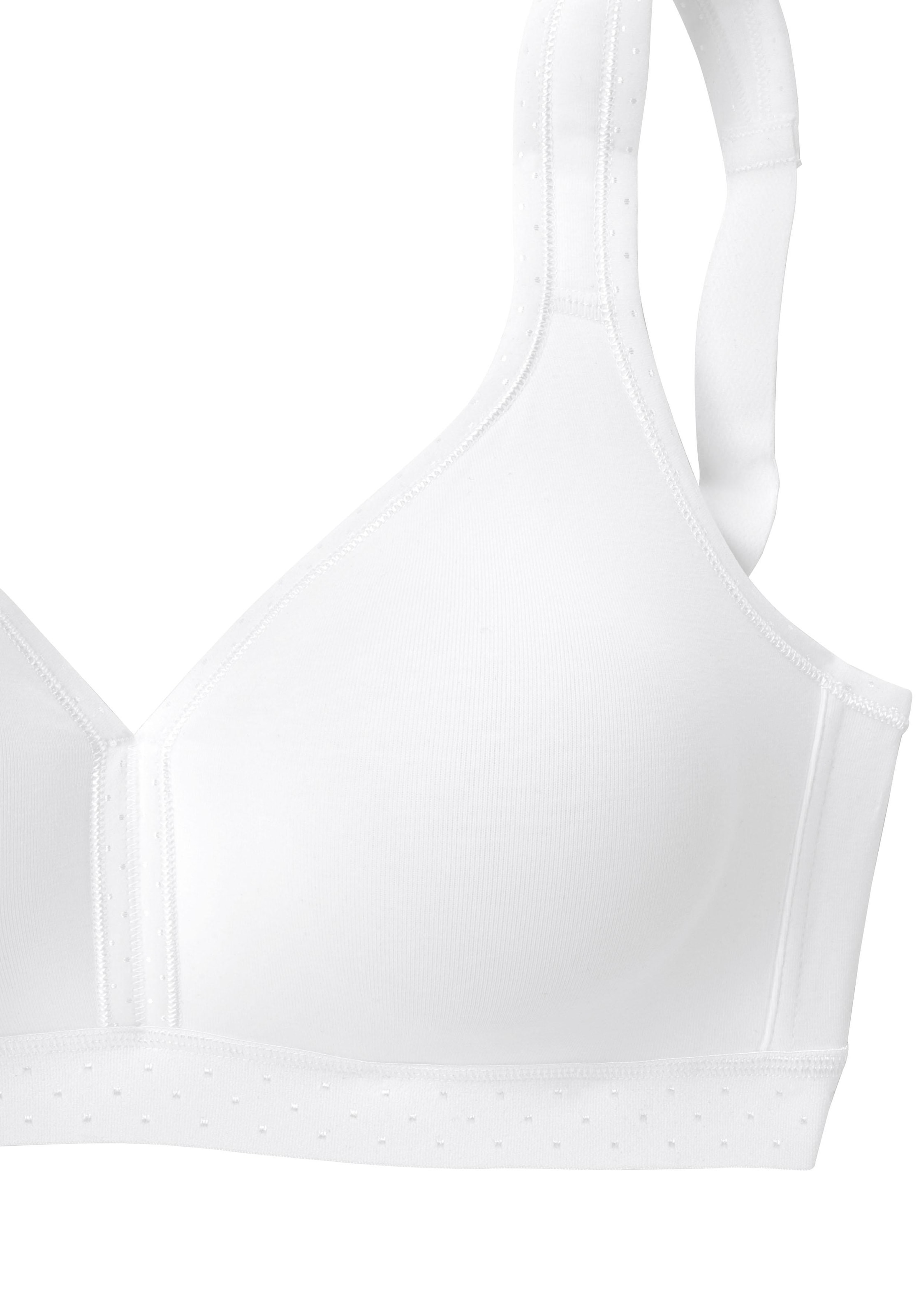 petite fleur Bügelloser BH, (Packung, 2 Stück), aus sanfter Baumwolle, Basic  Dessous im Online-Shop kaufen | Klassische BHs