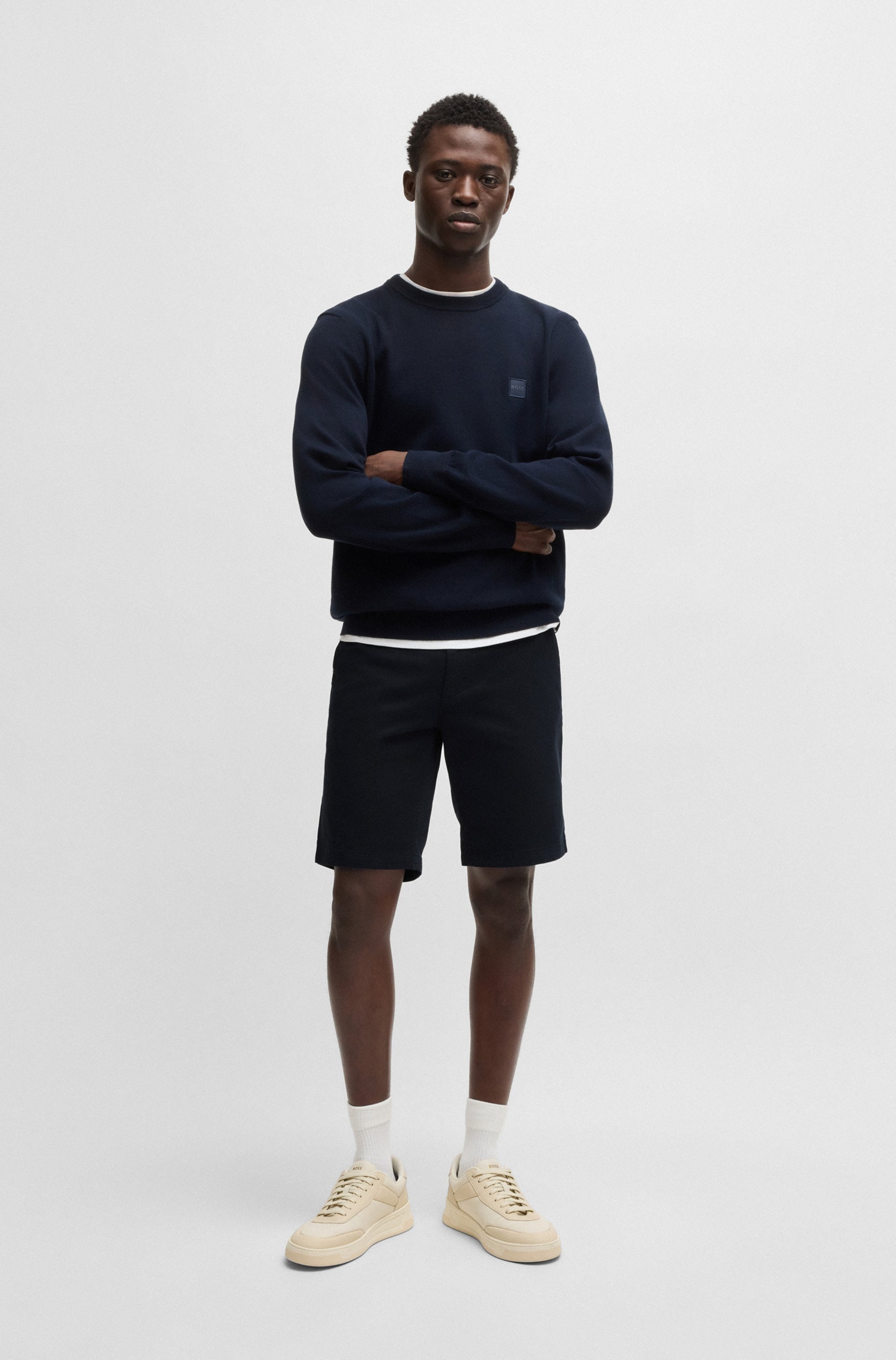 BOSS ORANGE Chinoshorts »slim Shorts«, in moderner Passform