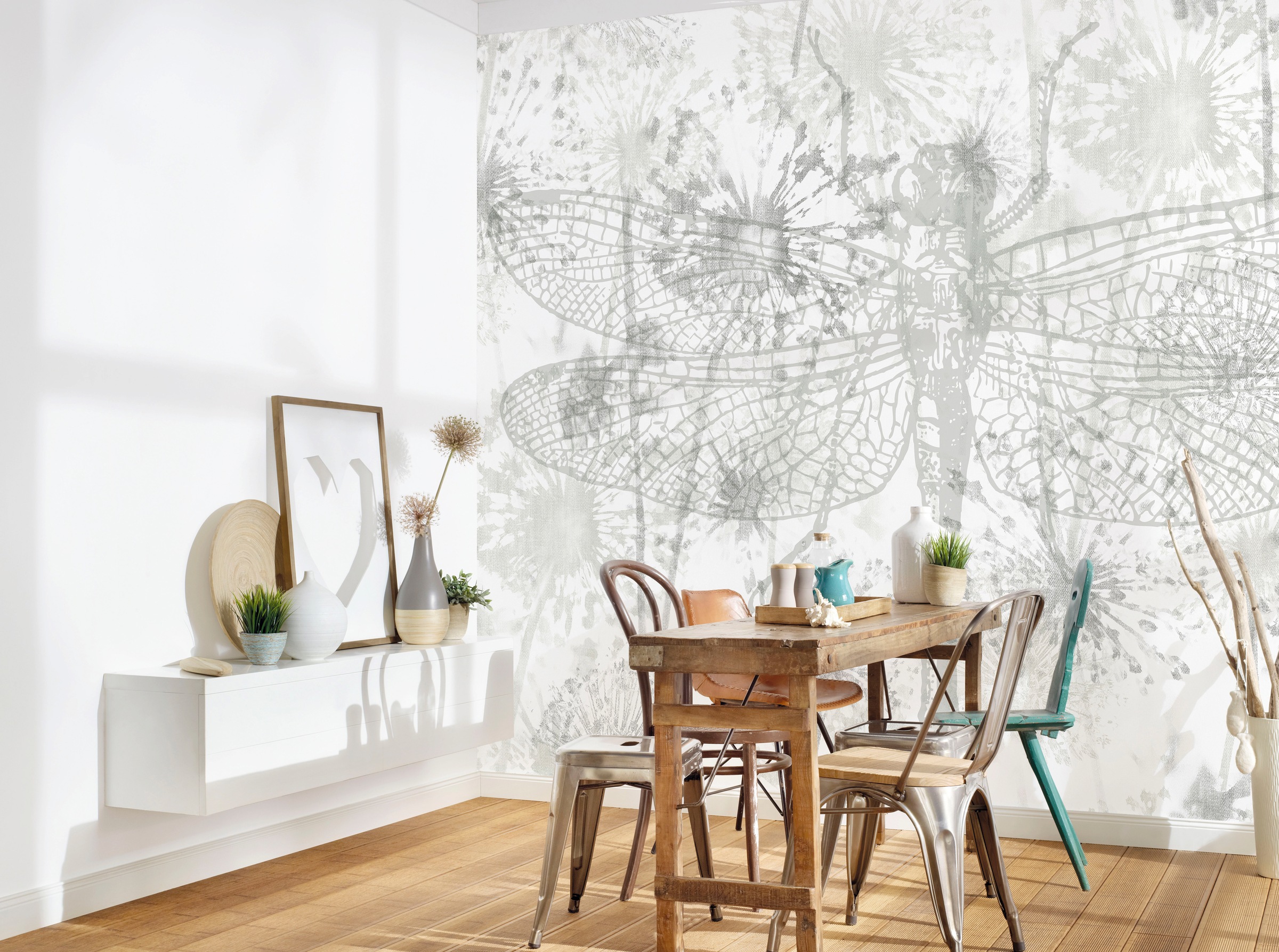 Architects Paper Fototapete »Atelier 47 Dragon Fly 2« floral glatt Vlies, W günstig online kaufen