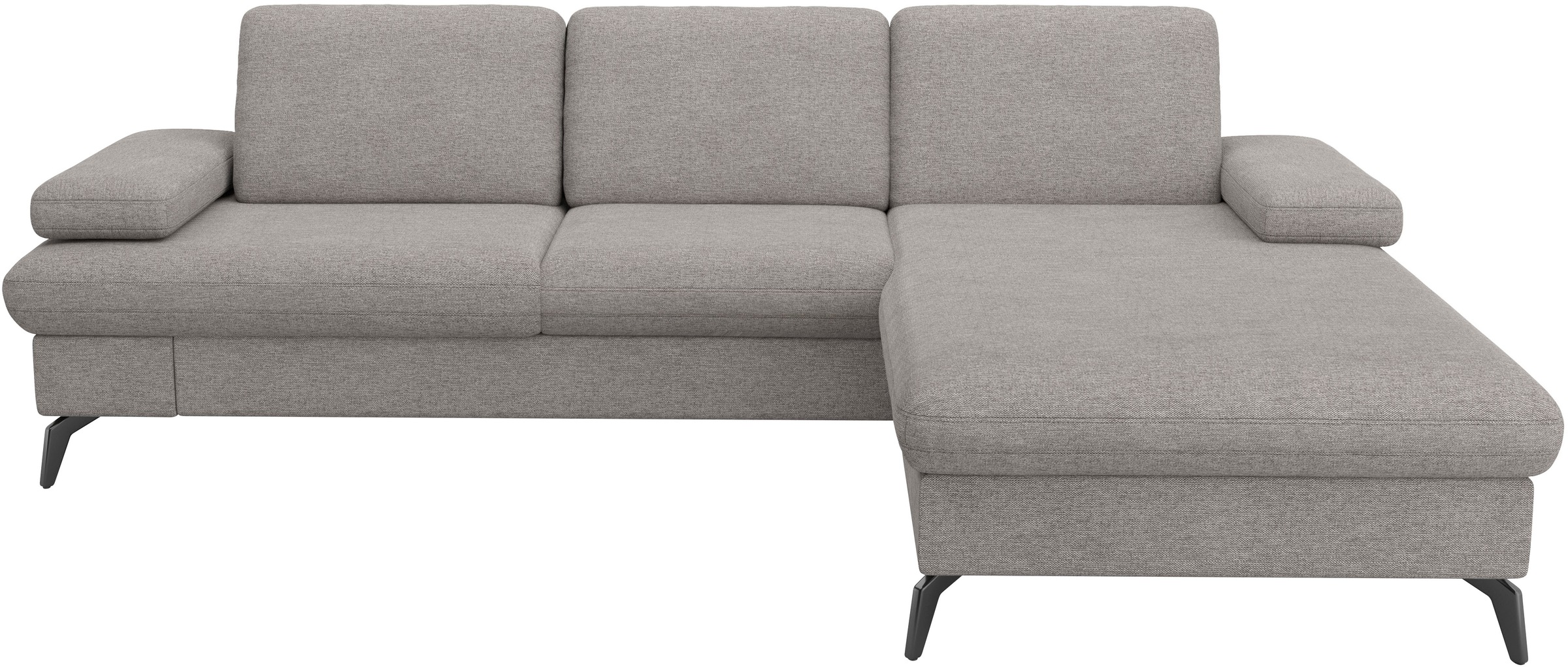 sit&more Ecksofa »Morris Jubi L-Form«, inkl. Armteilfunktion und 1 Zierkiss günstig online kaufen